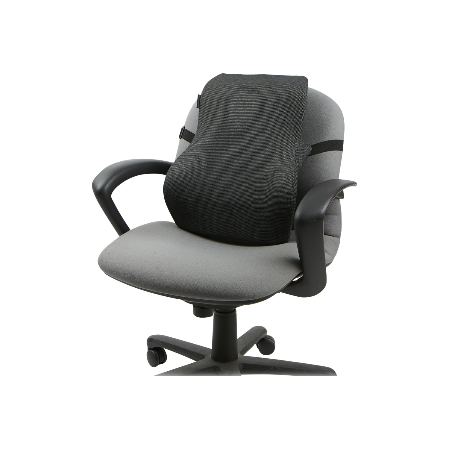 Mind Reader Lumber Support Cushion, 18-1/2inH x 5inW x 14-1/2inD, Black - Image 12