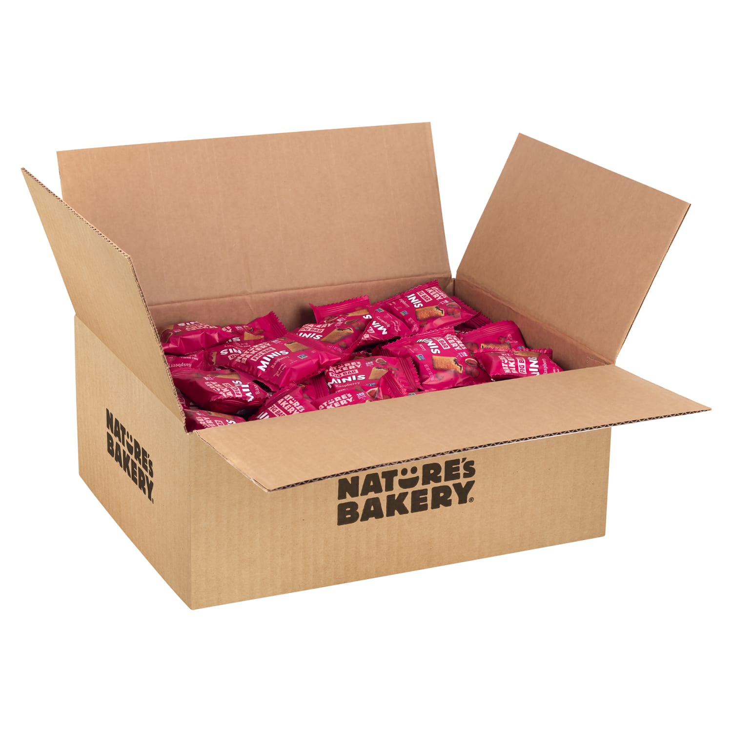 Natures Bakery Minis Whole Wheat Raspberry Fig Bars, 1 Oz, Total Qty 150 - Image 4