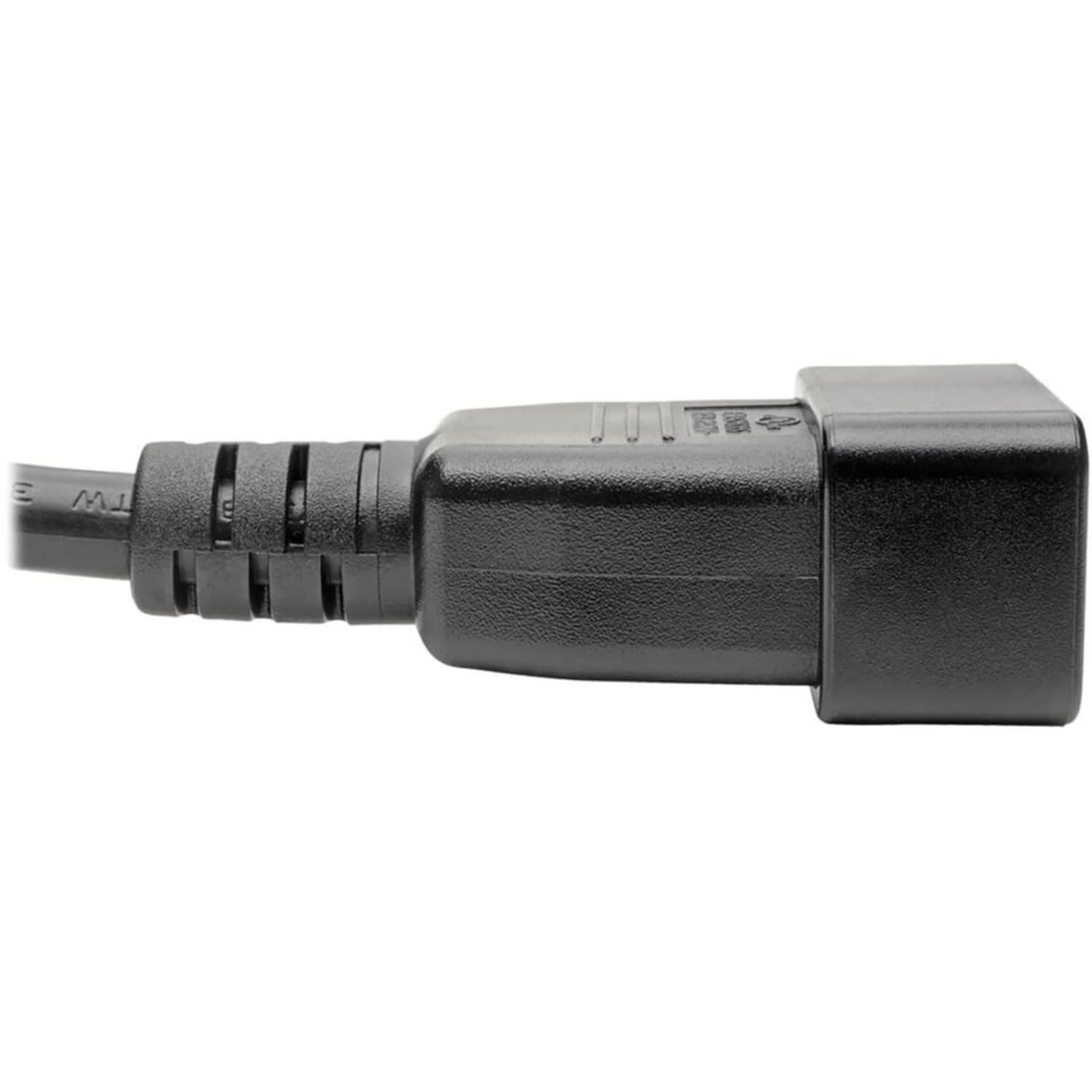 Eaton Tripp Lite Series Power Extension Cord, C19 to C20 - Heavy-Duty, 20A, 250V, 12 AWG, 6 ft. (1.83 m), Black - Power cable - IEC 60320 C19 to IEC 60320 C20 - 6 ft - molded - black - Image 4