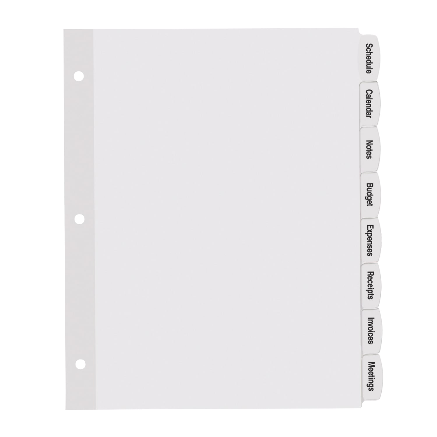 Avery Big Tab Printable Label Dividers, Easy Peel, 8 Tabs, Pack Of 20 Sets - Image 4