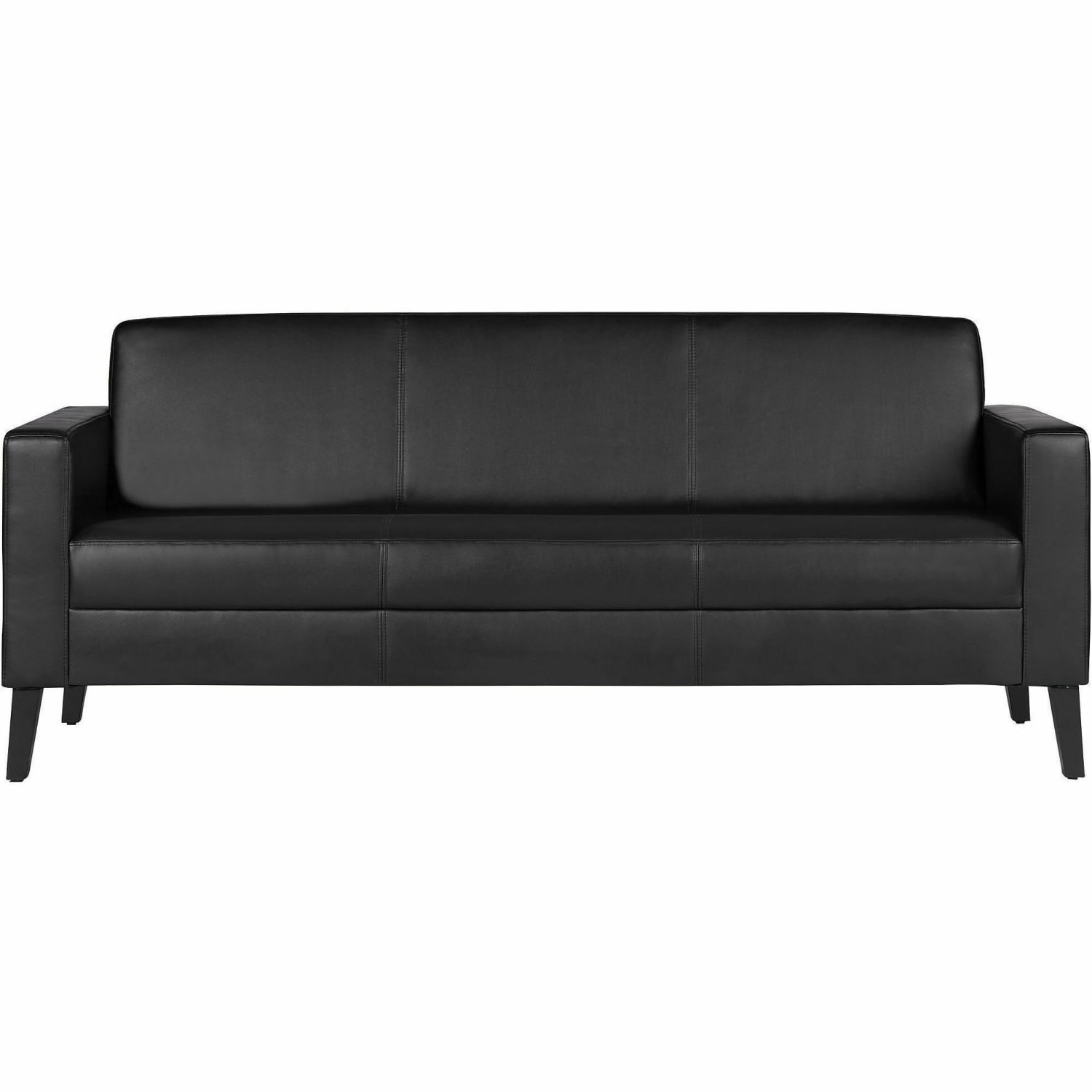 Lorell Clarke Series Sofa with Antimicrobial Upholstery and Power - 77.3in x 29.8in x 31in Overall Dimension - 1 Each - Image 3