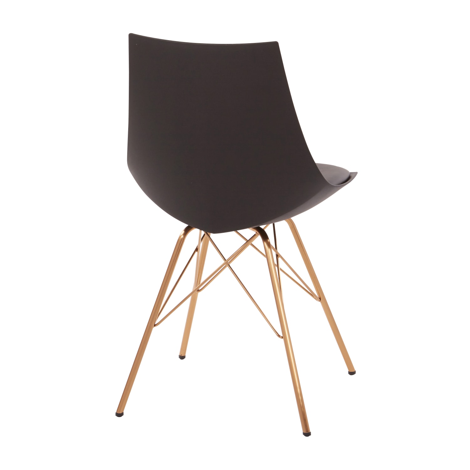 Ave Six Oakley Chair, Black/Gold Chrome - Image 5