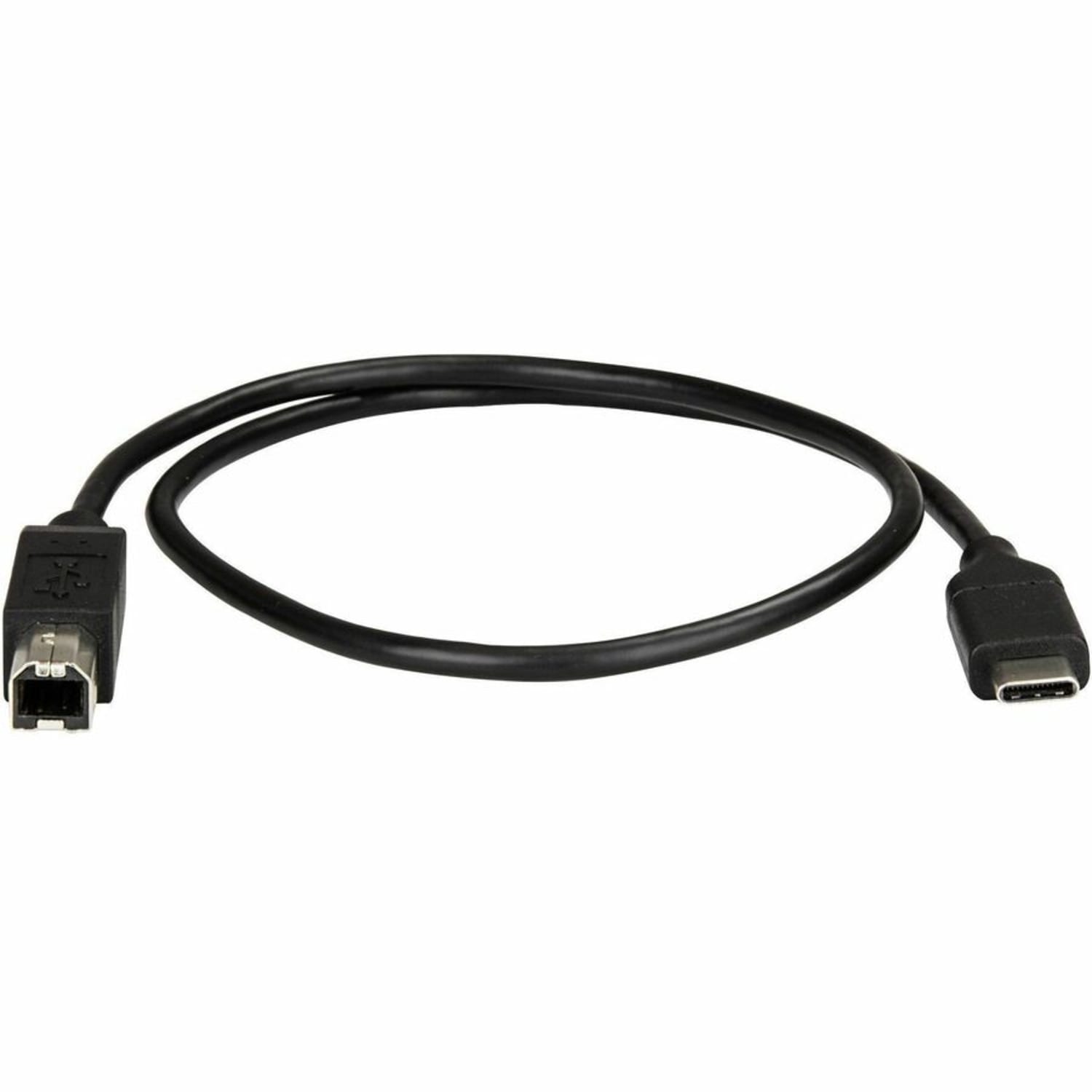 StarTech.com 0.5m USB C to USB B Printer Cable - M/M - USB 2.0 - USB C to USB B Cable - USB C Printer Cable - USB2CB50CM - Image 5