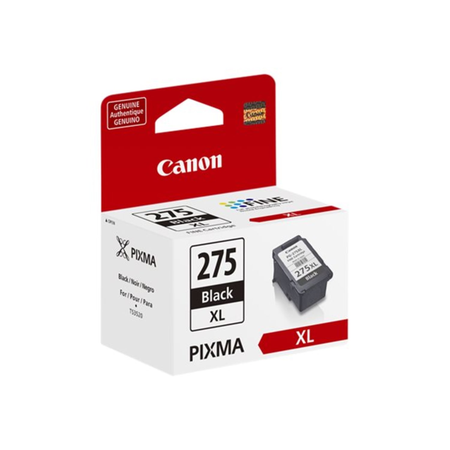Canon PG-275XL Pigment Black High-Yield Ink Cartridge, 4981C001 - Image 6