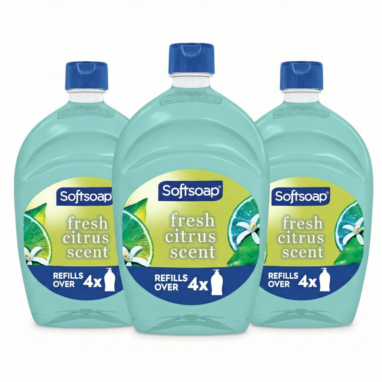 Softsoap Antibacterial Liquid Hand Soap, Fresh Citrus Scent, 50 Oz, Total Qty 3