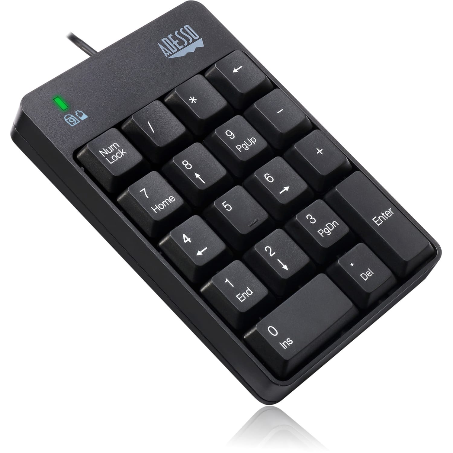 Adesso AKB-601UB USB Spill-Resistant Numeric Keypad - Image 4
