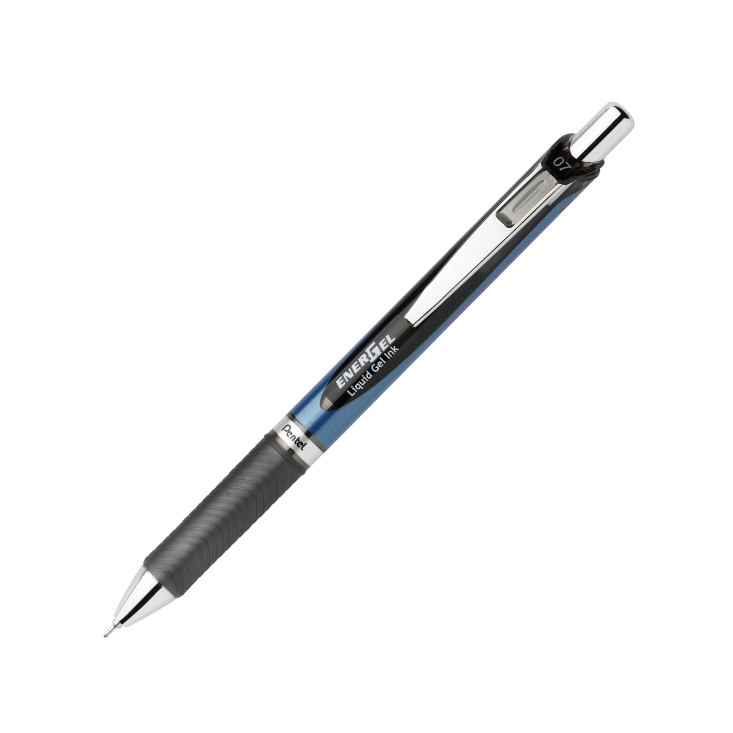 Pentel EnerGel Deluxe RTX Retractable Pen, Needle Point, 0.7 mm, Assorted Barrels, Black Ink - Image 3