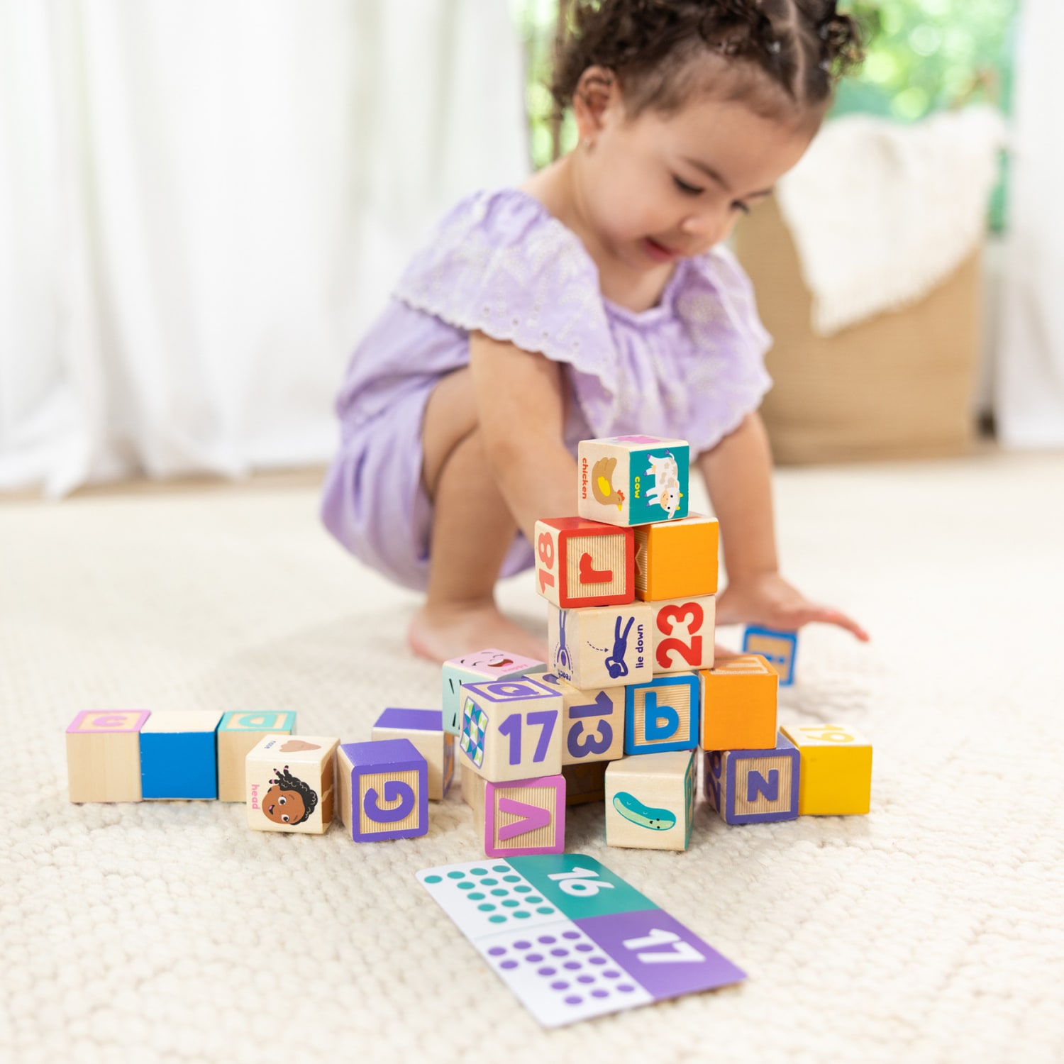 Melissa & Doug Ms. Rachel Blocks + Activity Cards - Image 6