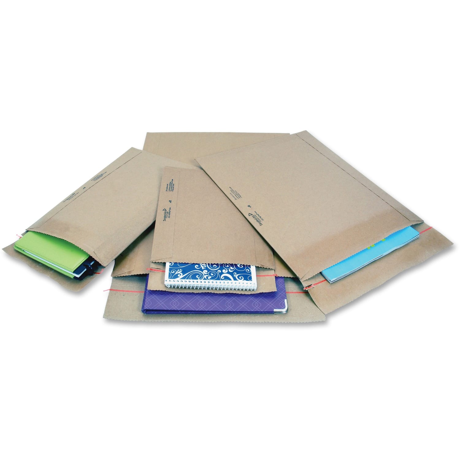 Sealed Air Jiffy Self-Seal Padded Mailers, Size #0, 6in x 10in, Satin Gold, Pack Of 250 - Image 4