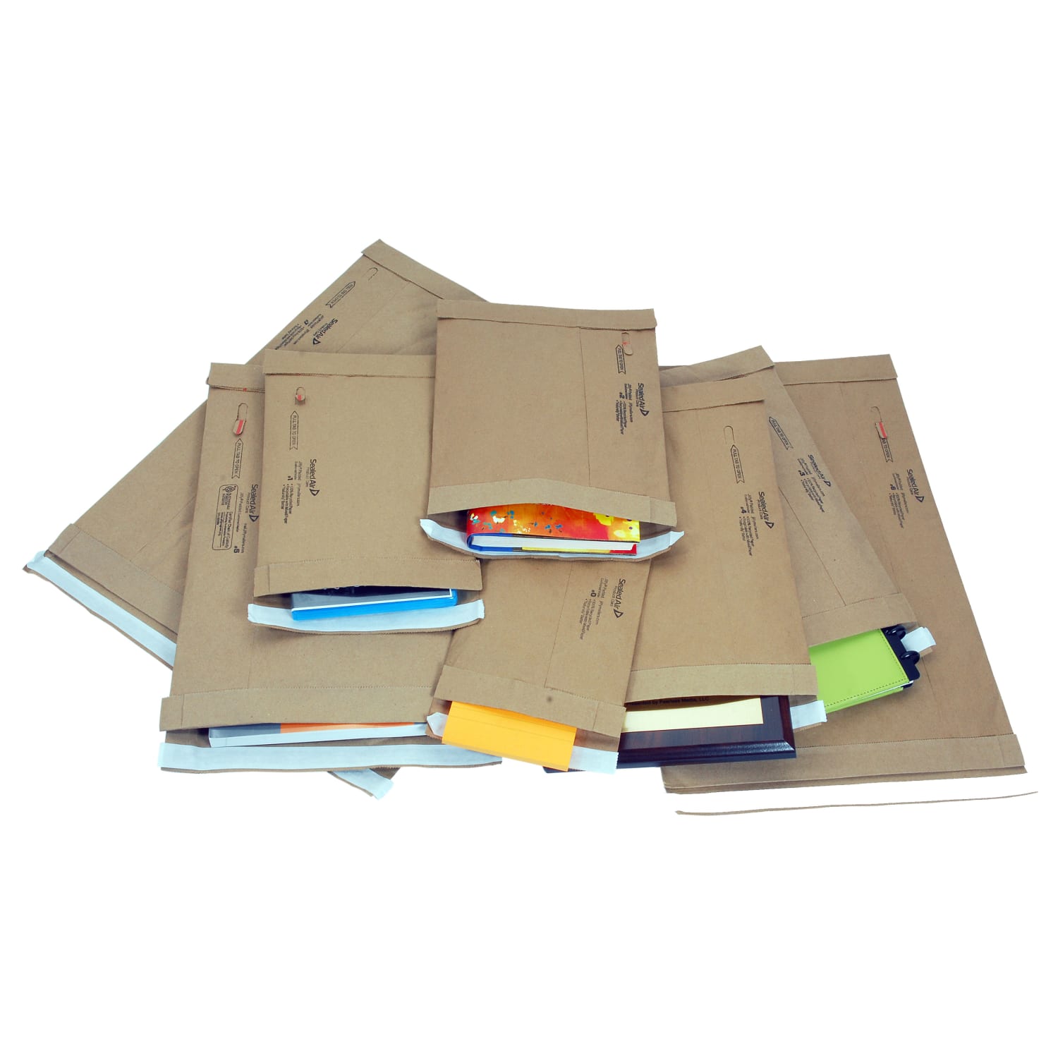 Sealed Air Jiffy Self-Seal Padded Mailers, Size 2, 8 1/2in x 12in, Satin Gold, Pack Of 100 - Image 3