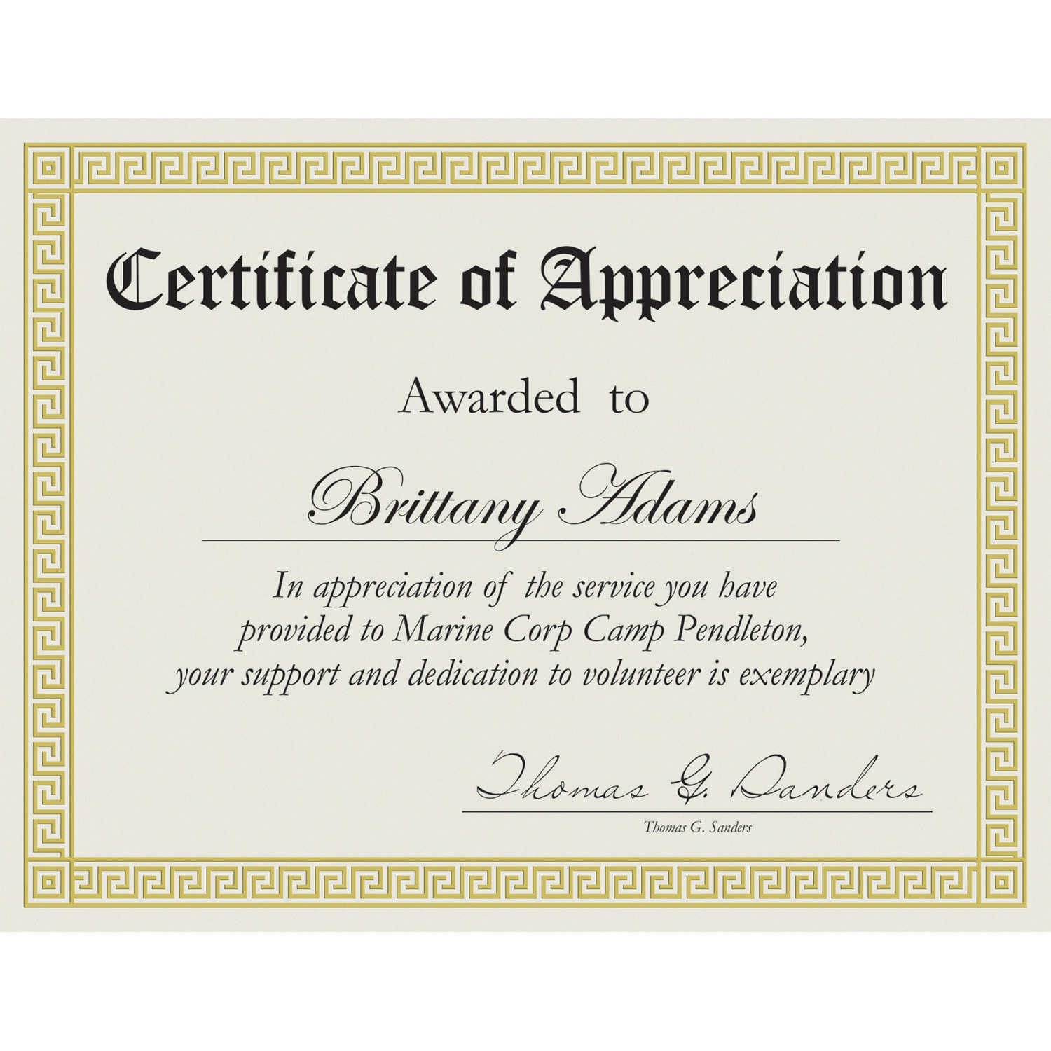 Great Papers! Foil Channel Certificates With Gold Foil Borders, 8-1/2in x 11in, Ivory, Pack Of 15 Certificates - Image 4