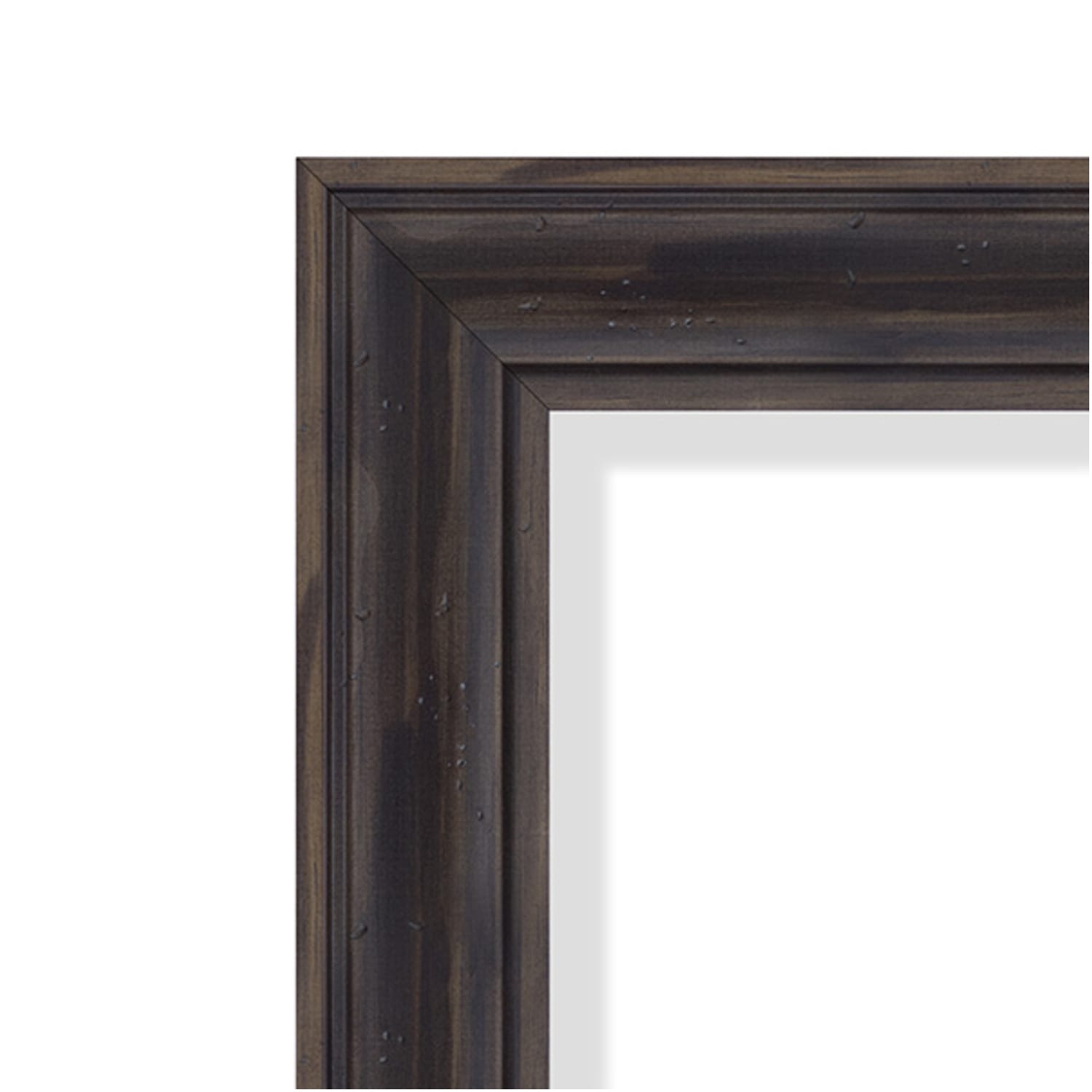 Amanti Art Rustic Narrow Wood Picture Frame, Opening Size 14in x 17in (Matted To 11in x 14in), Pine Brown - Image 4
