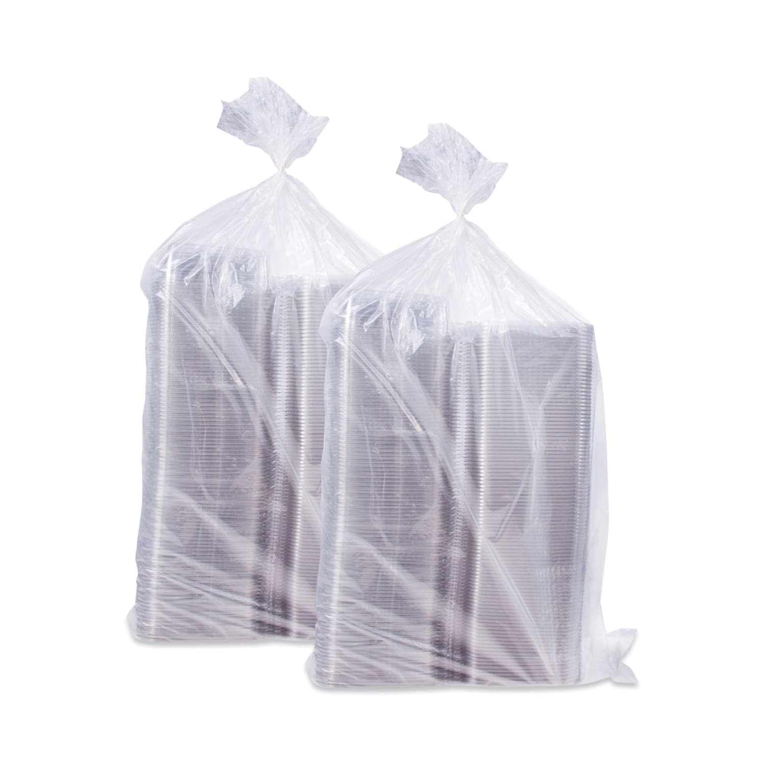 Dart ClearPac SafeSeal Tamper-Resistant Containers, Flat Lid, 35 Oz, 1-13/16inHx7-15/16inWx8-13/16inD, Clear, 100 Containers Per Bag - Image 5