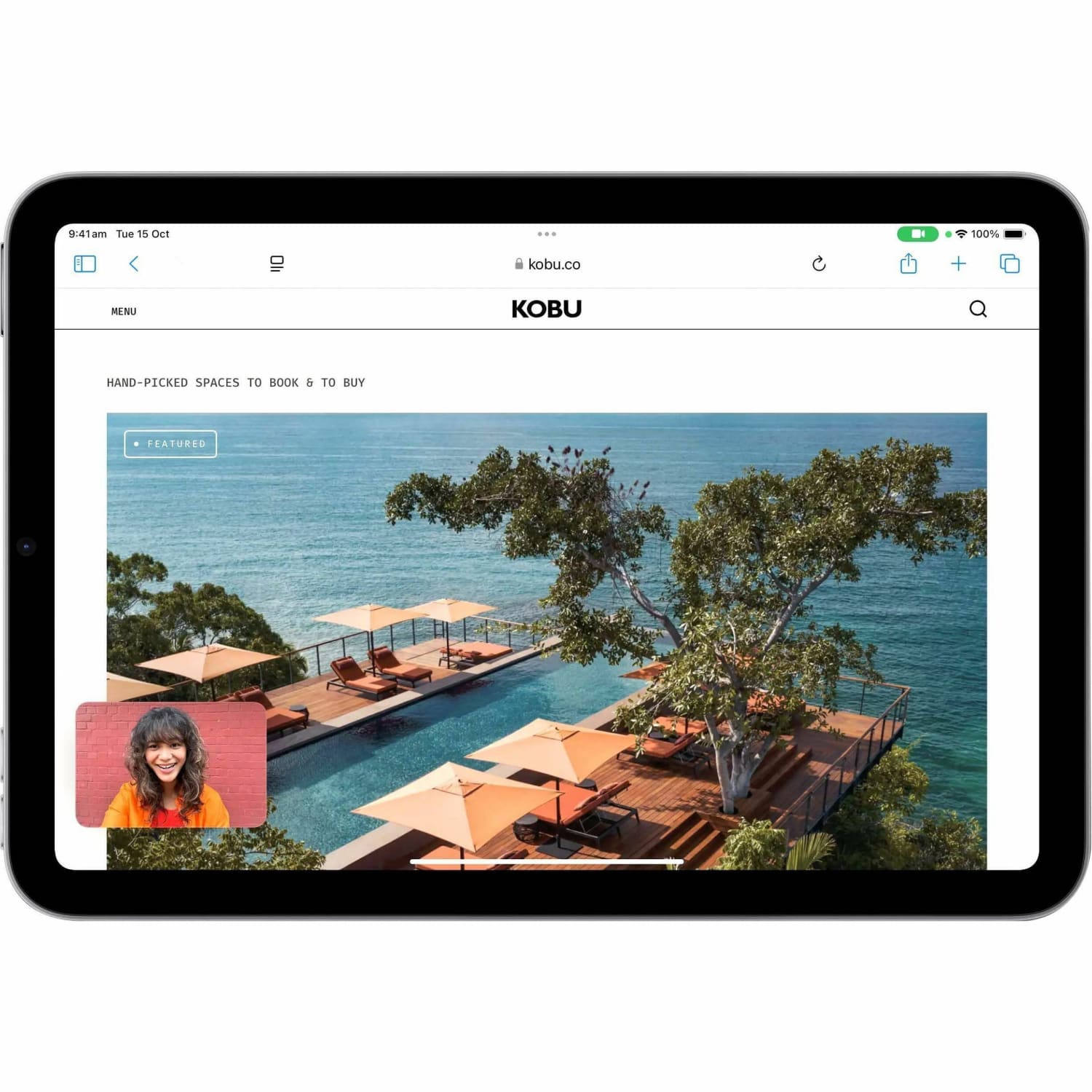 Apple iPad mini (2024) A2993 Tablet - 8.3in - Apple A17 Pro (3 nm) Hexa-core - 8 GB - 512 GB Storage - MYGY3LLA - Image 3