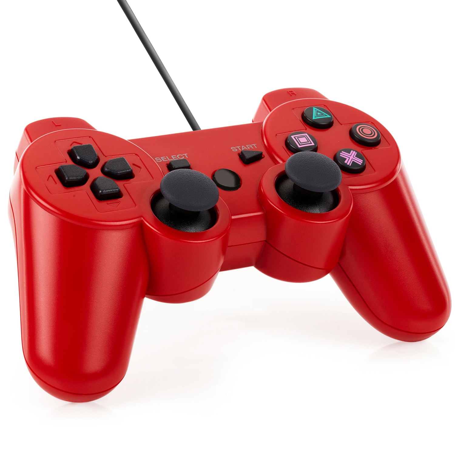GameFitz Gaming Controller For PlayStation 3, Red - Image 4