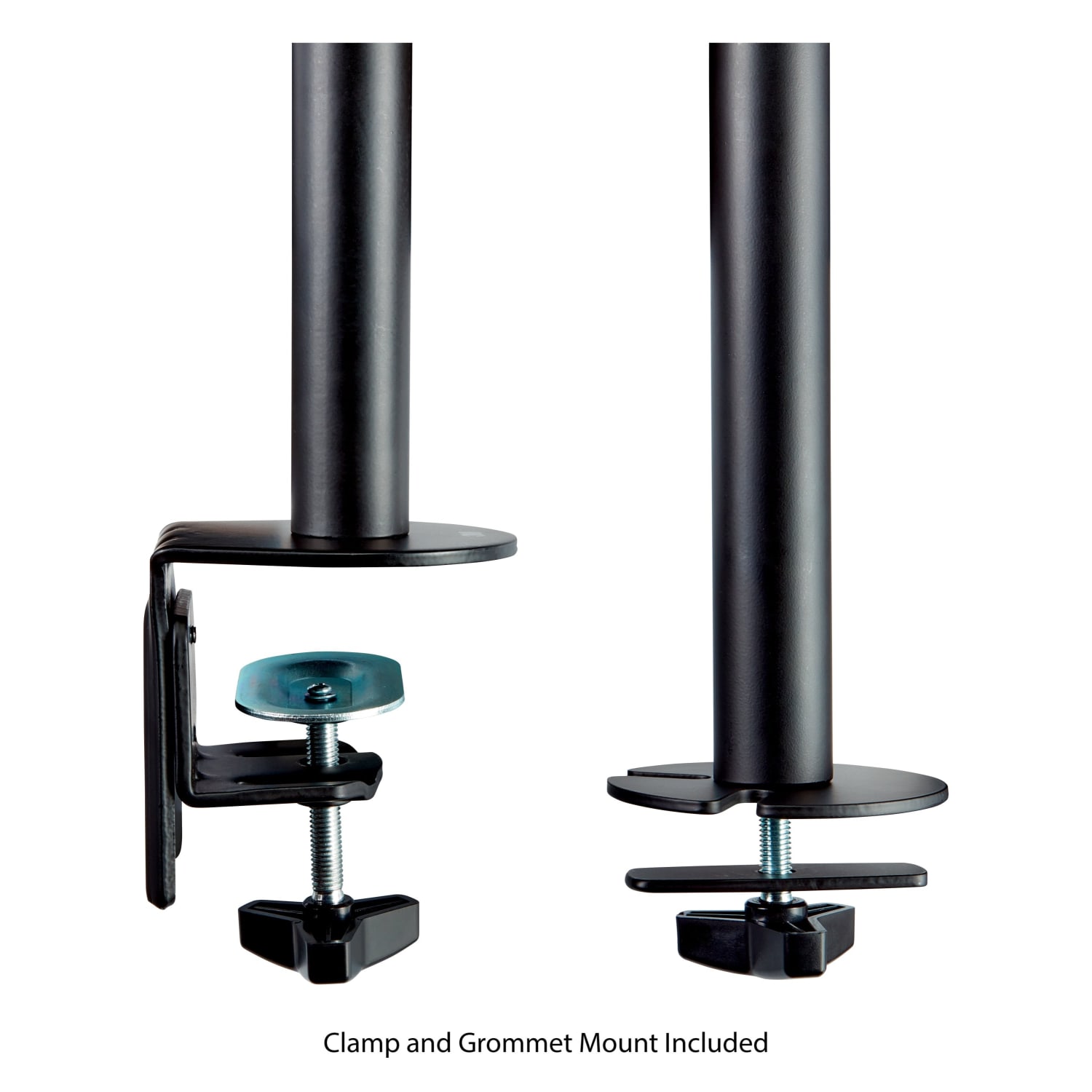 3M MM200B Dual Monitor Mount, 24inH x 33inW x 5inD, Black - Image 6