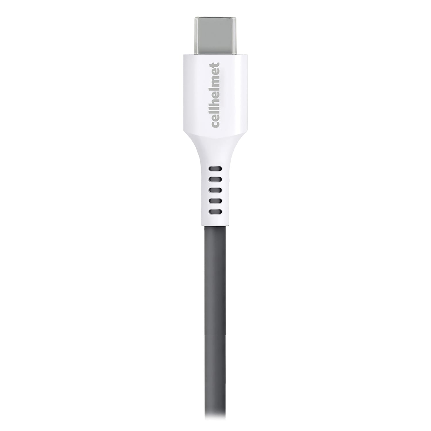 cellhelmet Charge And Sync USB-C To USB-C Round Cable, 10ft, White - Image 4