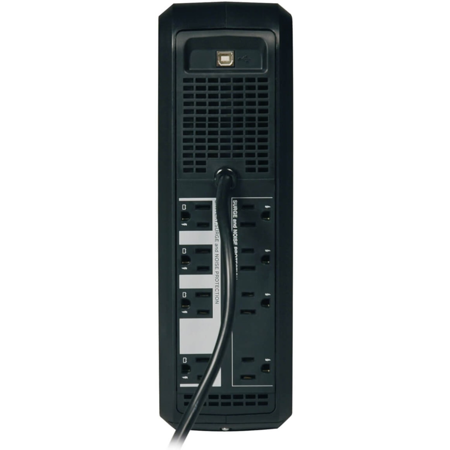 Tripp Lite Omni Smart OMNI650LCD 8-Outlet Uninterruptible Power Supply, 650VA/350 Watts - Image 4