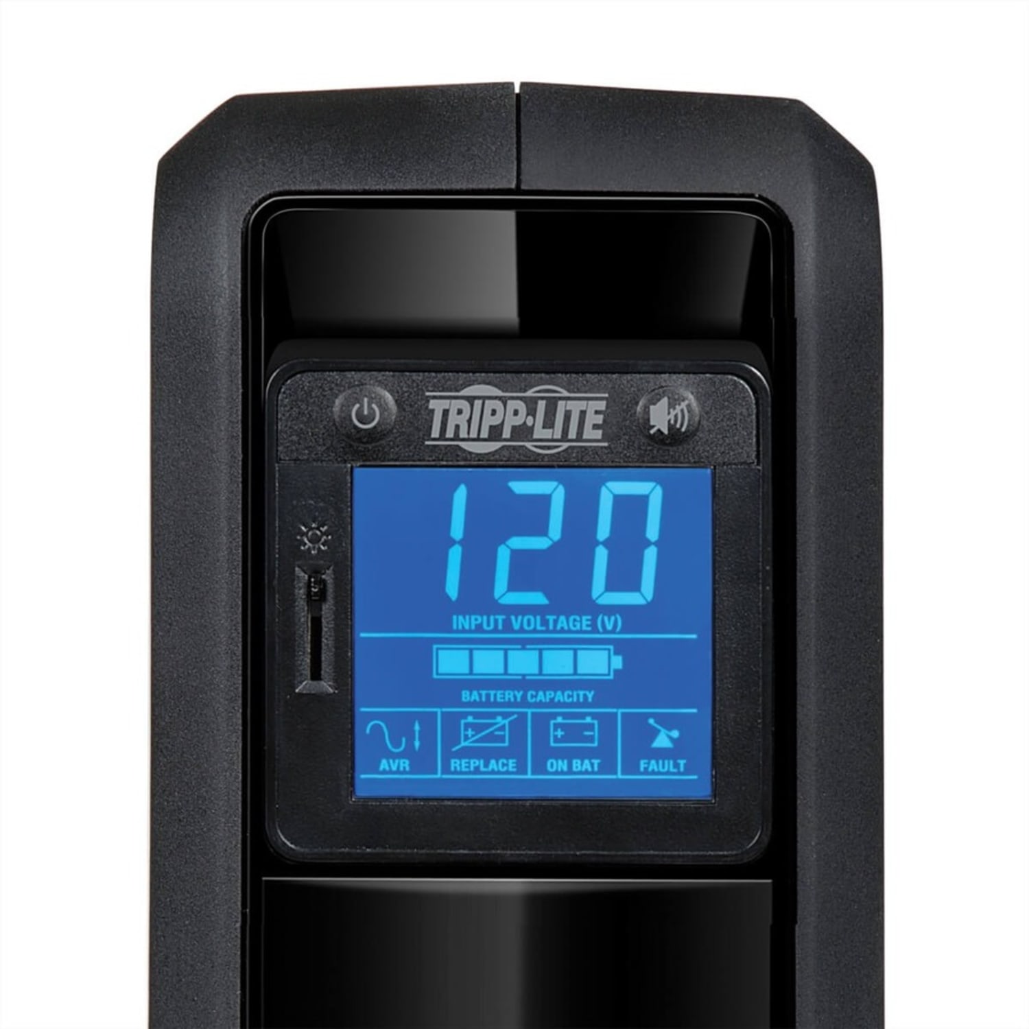 Tripp Lite Omni Smart OMNI650LCD 8-Outlet Uninterruptible Power Supply, 650VA/350 Watts - Image 6