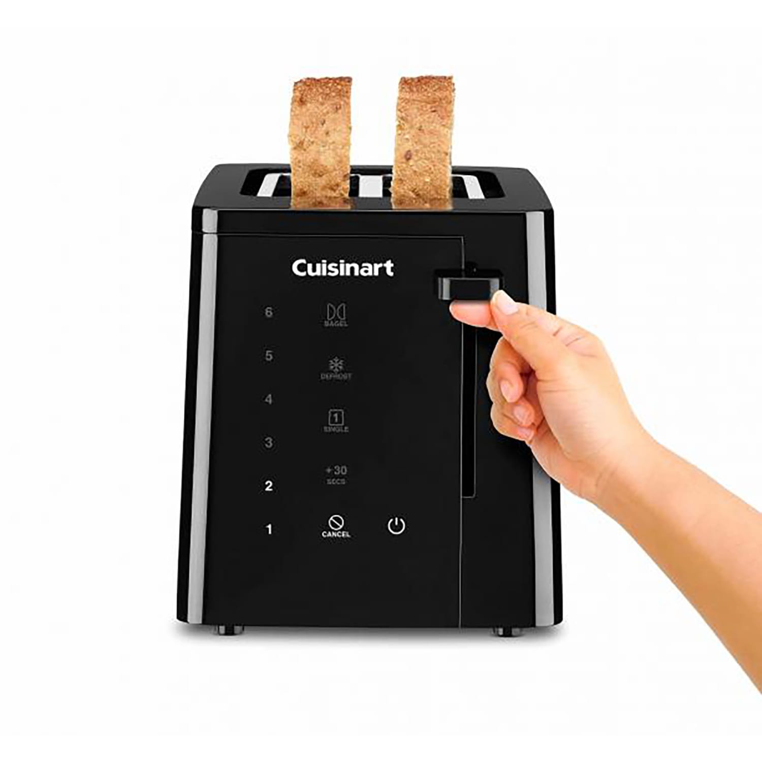 Cuisinart Touchscreen 2-Slice Extra-Wide Slot Toaster, Black - Image 4
