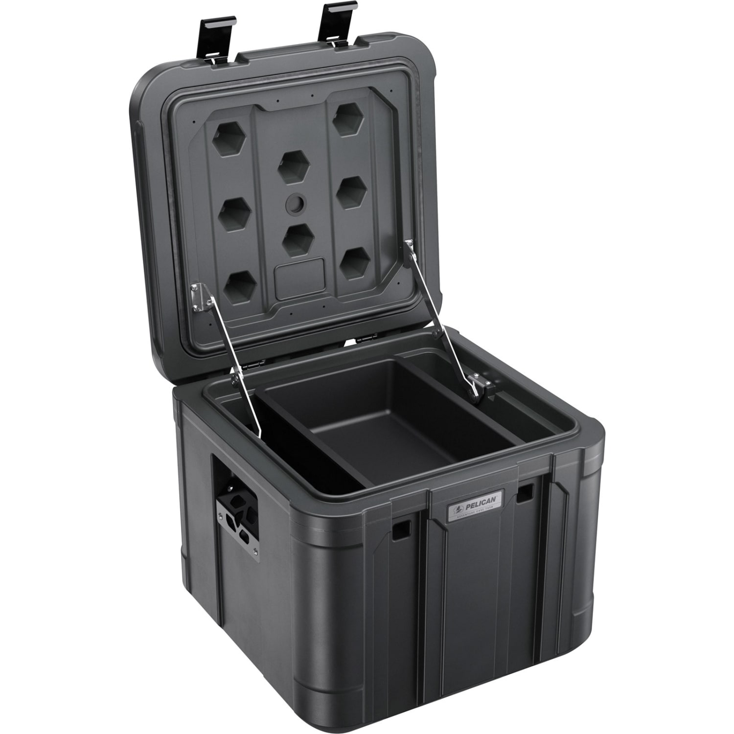 Pelican Polyethylene Vault Adventure Case, 13inH x 12-1/4inW x 13-1/4inD, Black - Image 3