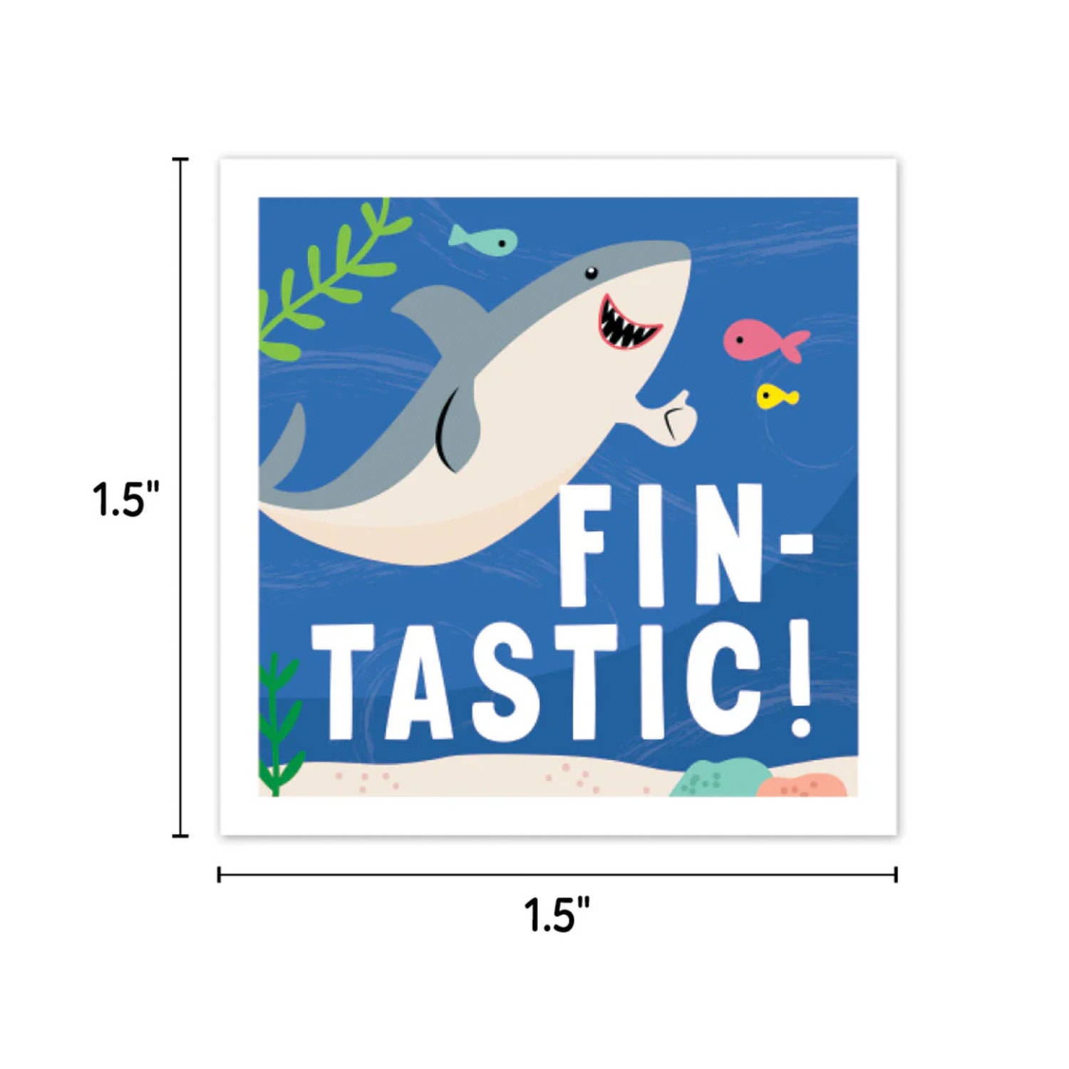 Creative Teaching Press Reward Stickers, Sea Friends, 60 Per Pack, Set Of 6 Packs - Image 5