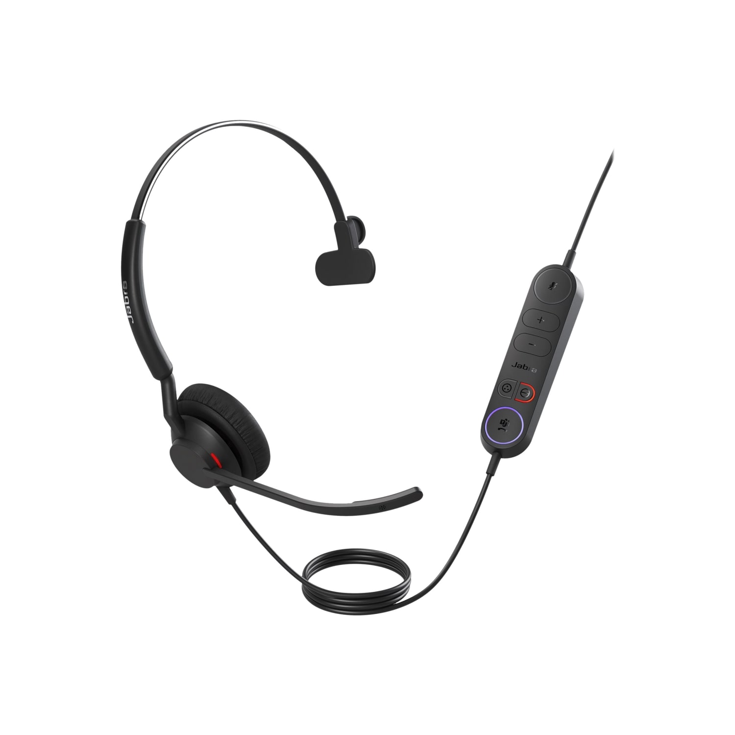 Jabra ENGAGE 40 Headset - Mono - USB Type C - Wired - 50 Hz to 20 kHz - Over-the-head - Monaural - Supr - 4093413299 - Image 3
