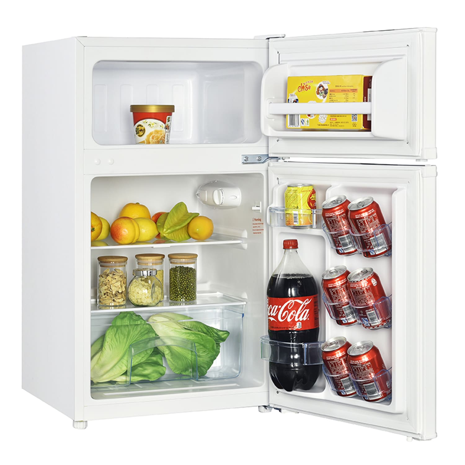 Avanti 3.1 Cu Ft Counter-High Refrigerator, White - Image 5