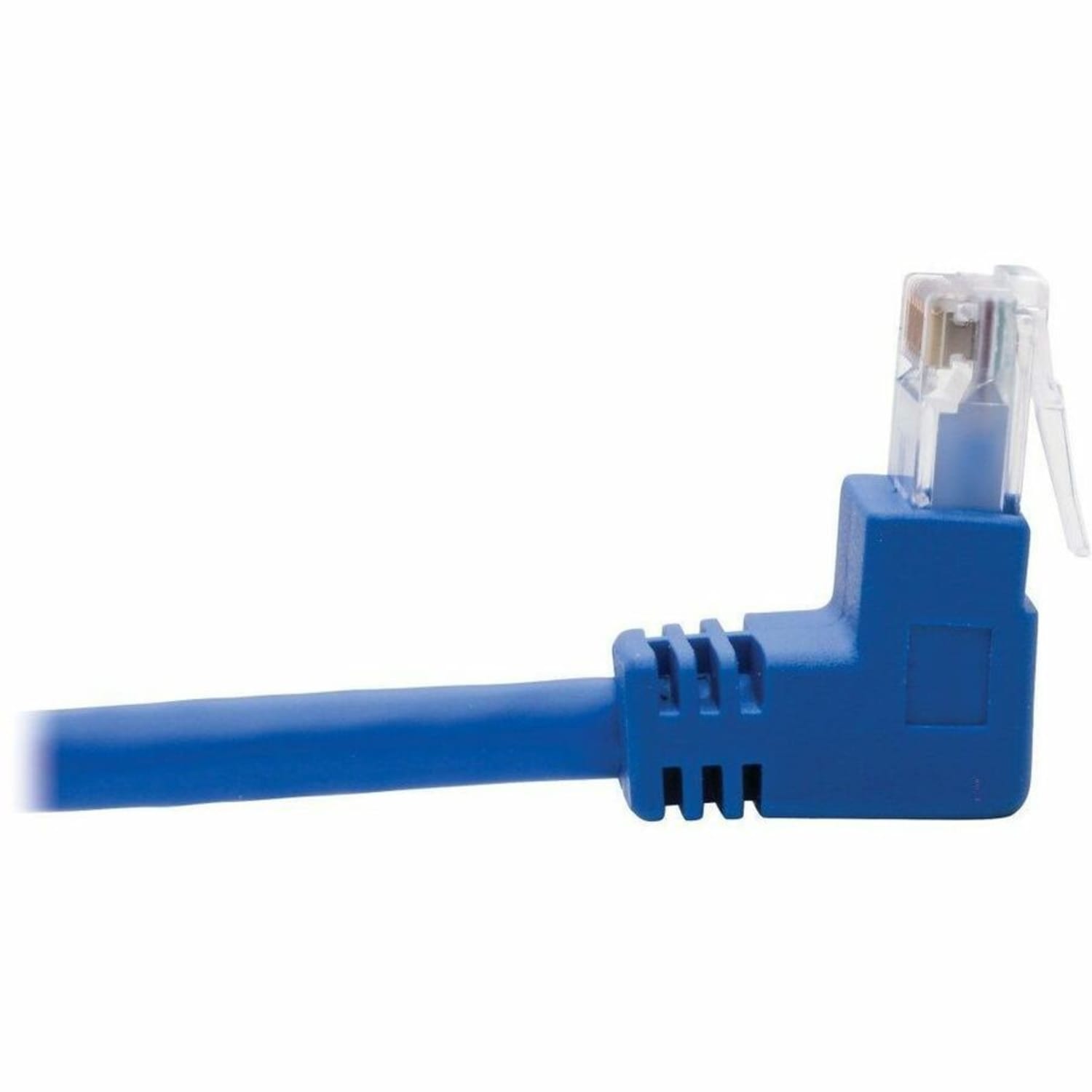 Tripp Lite Cat6 UTP Patch Cable, Up-Angle Male/Down-Angle Male - 4 ft., Blue - First End: 1x RJ-45 Male Network - N204004BLUD - Image 6