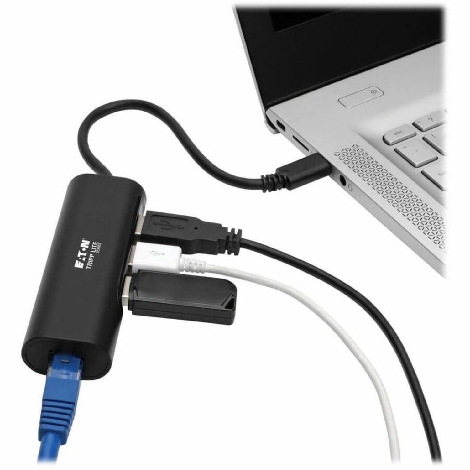 Eaton Tripp Lite Series USB 3.1 Gen 1 USB-C Multiport Portable Hub/Adapter - Image 3