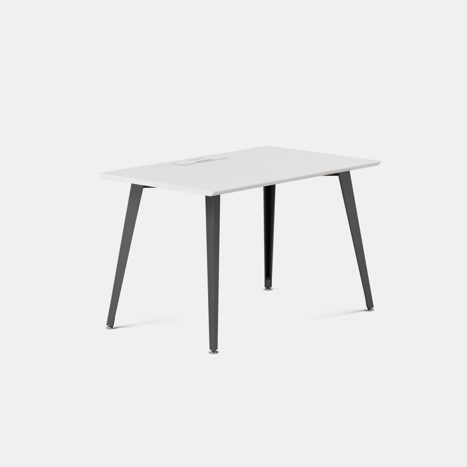 Branch Furniture Office Desk, Fog/Charcoal - Image 3