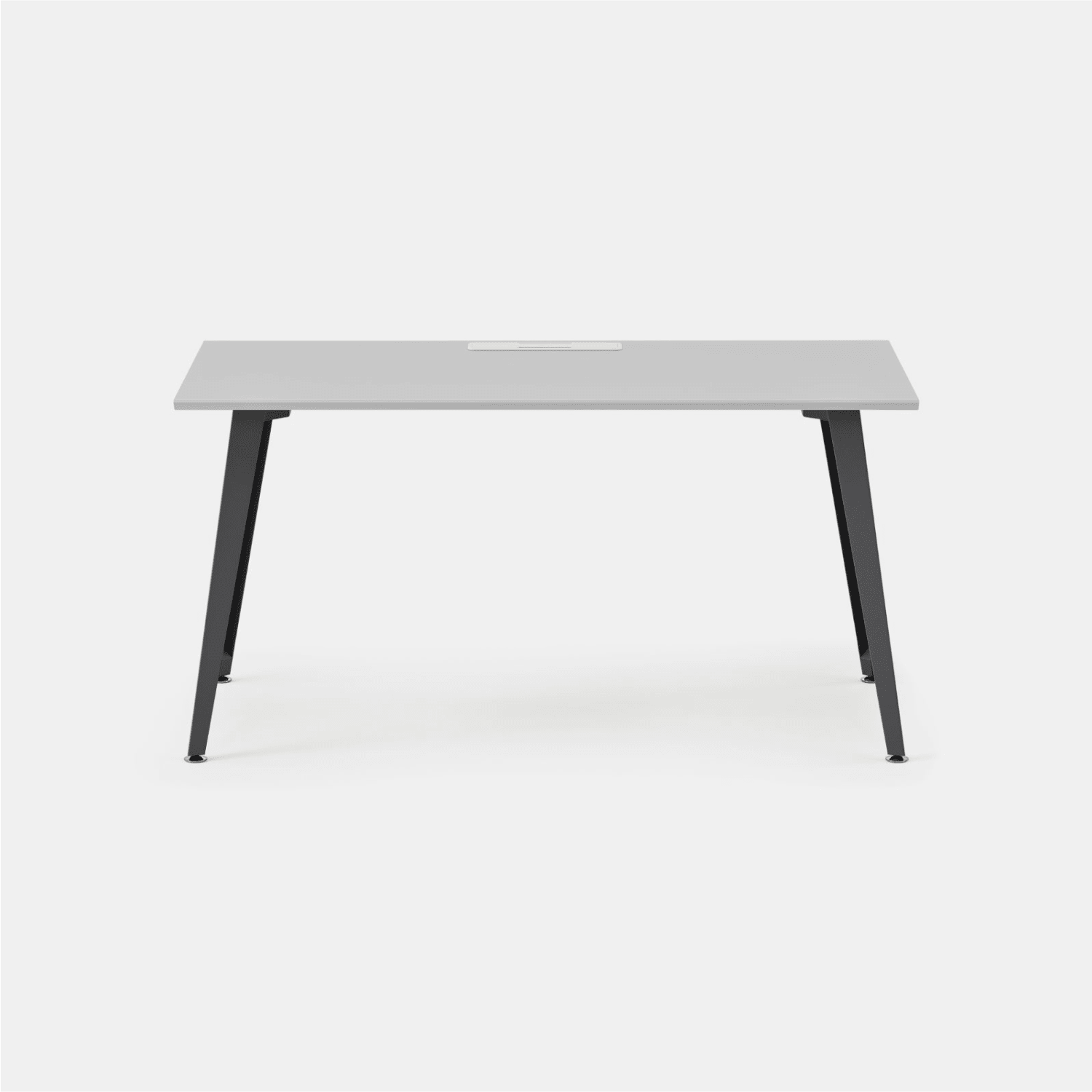 Branch Furniture Office Desk, Fog/Charcoal - Image 4