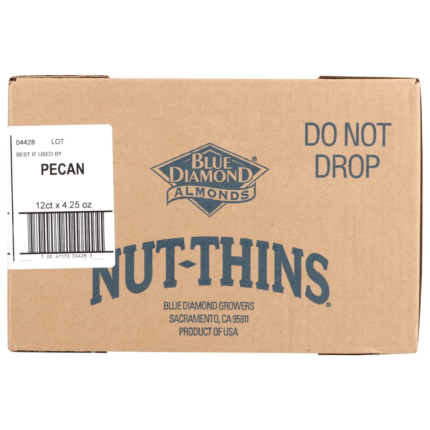 Blue Diamond Nut Thins, Pecan, 4.25 Oz, Total Qty 12 - Image 4