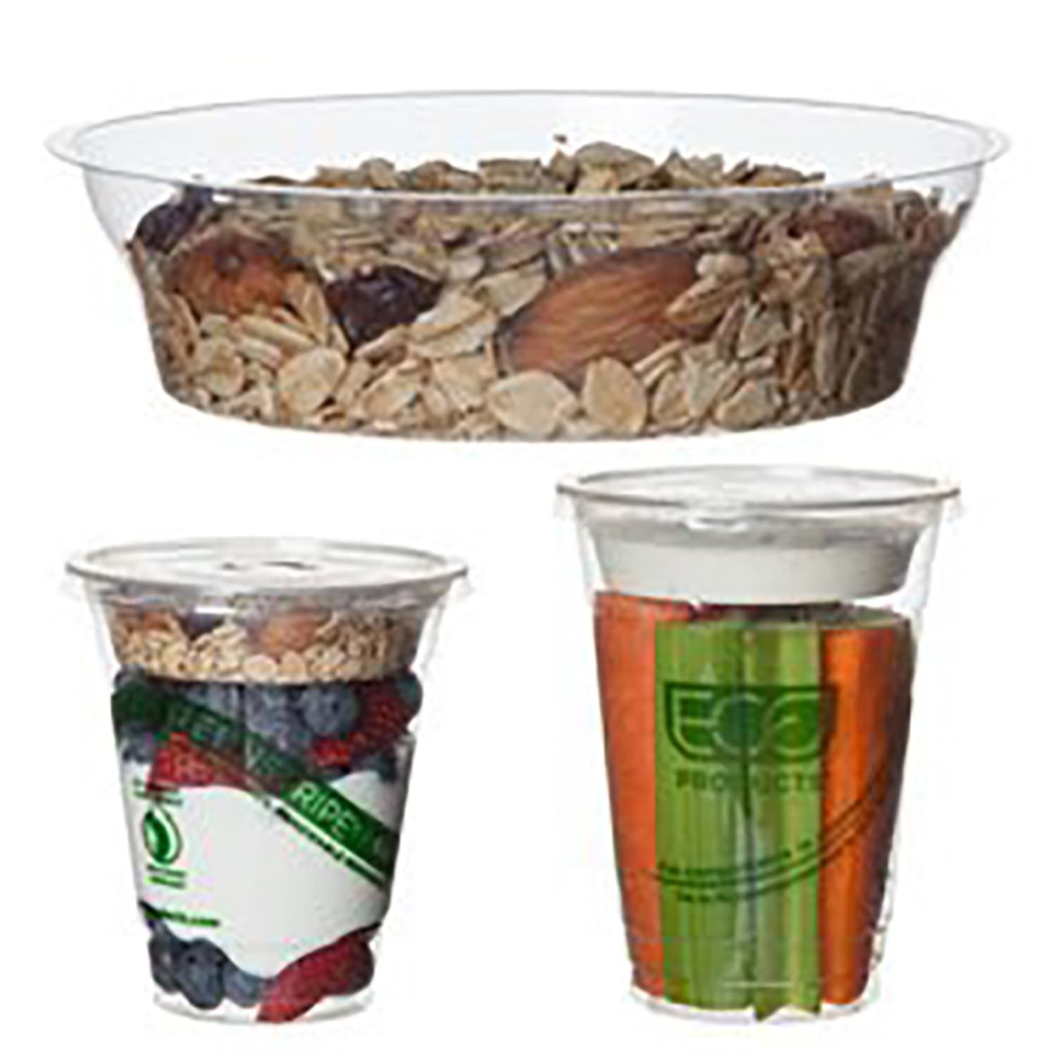 Eco-Products Cold Cup Inserts, 3 Oz, 100% Recycled, Clear, Set Of 1,000 Inserts - Image 5