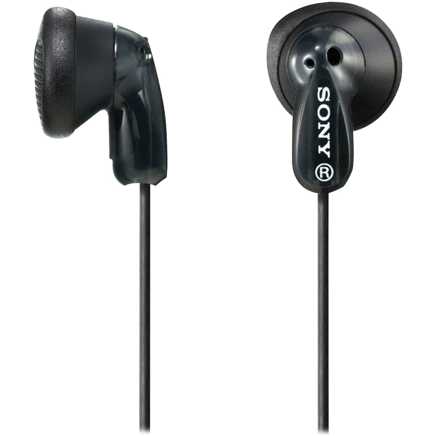 Sony MDR-E9LP - Headphones - ear-bud - wired - 3.5 mm jack - black