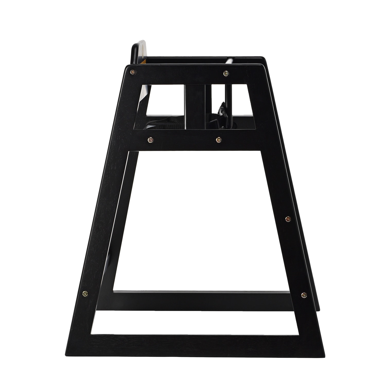 Alpine Industries Stackable Baby High Chairs, Espresso, Set Of 2 High Chairs - Image 4