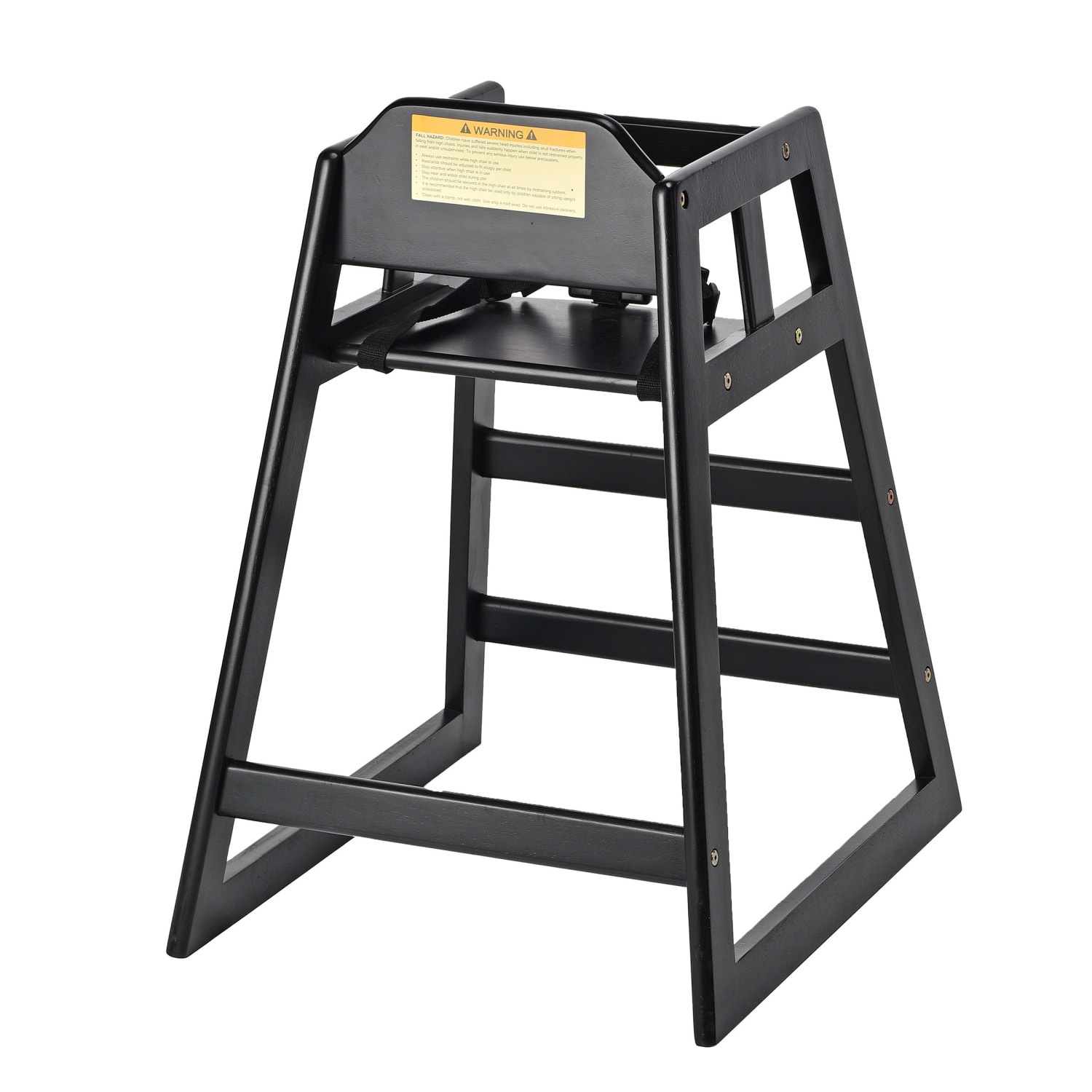 Alpine Industries Stackable Baby High Chairs, Espresso, Set Of 2 High Chairs - Image 5