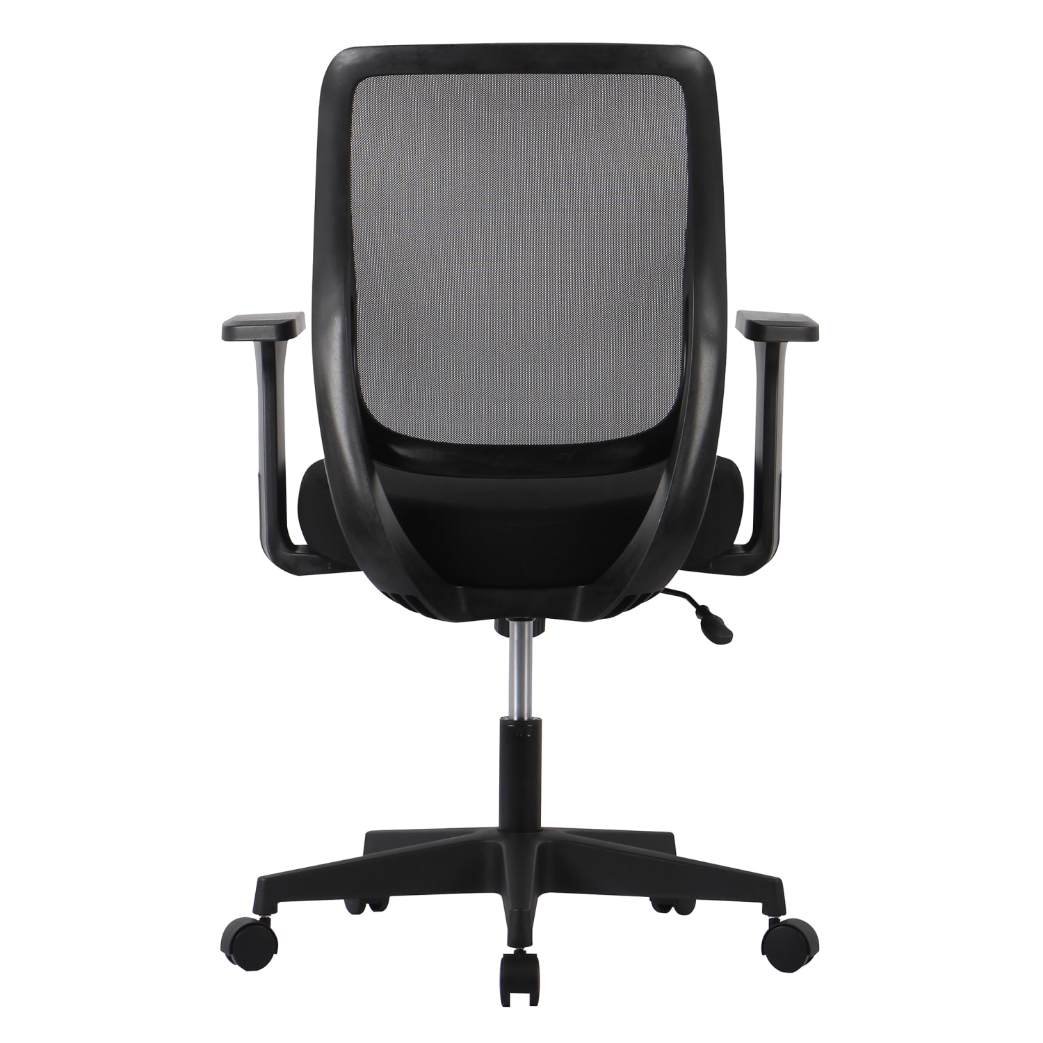 Realspace Sensi Mesh/Fabric Low-Back Task Office Chair, Black, BIFMA Compliant - Image 13