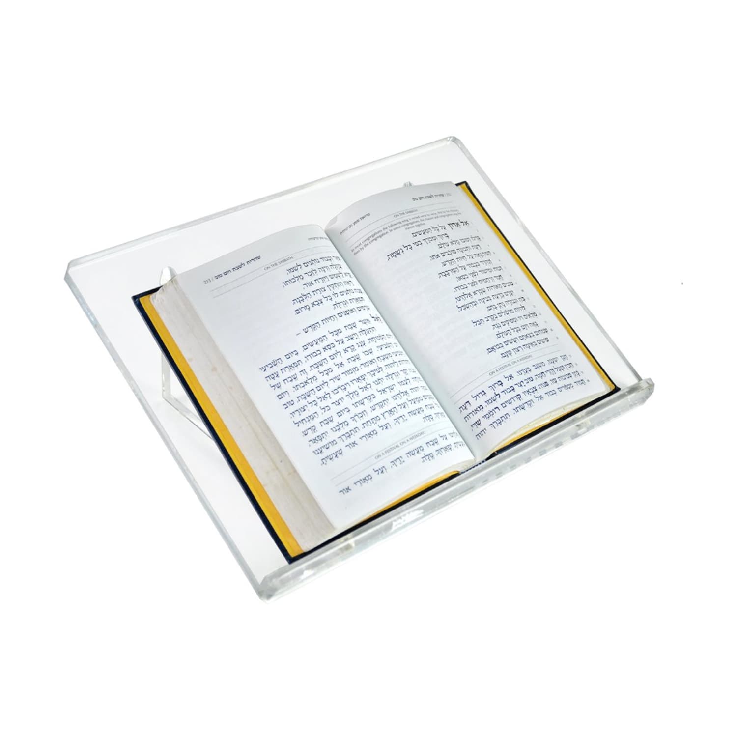 Azar Displays Deluxe Lectern Book Stand, 5inH x 18inW x 12inD, Clear - Image 6