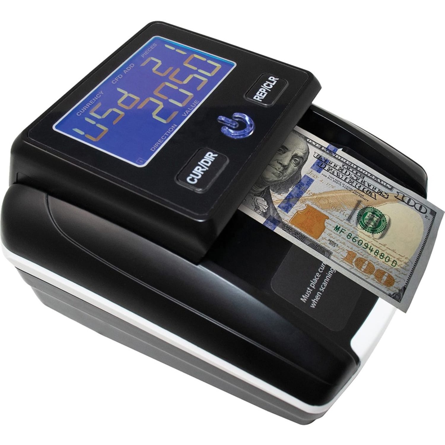 Nadex Coins V45 Pass Thru Counterfeit Detector - Black - Image 4