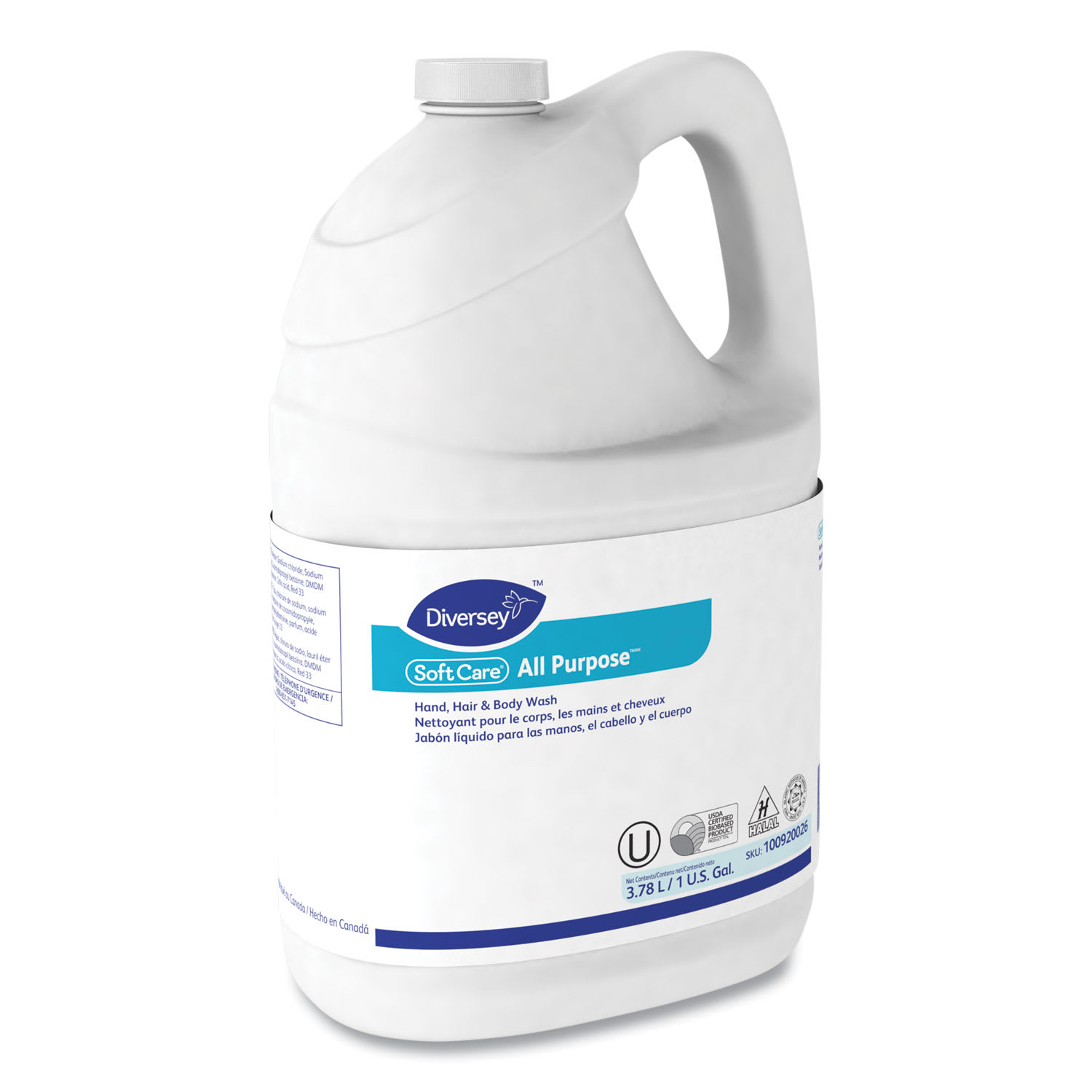 Diversey Soft Care All Purpose Liquid Refill, Gentle Floral Scent, 1 gal, 4/Carton - Image 4