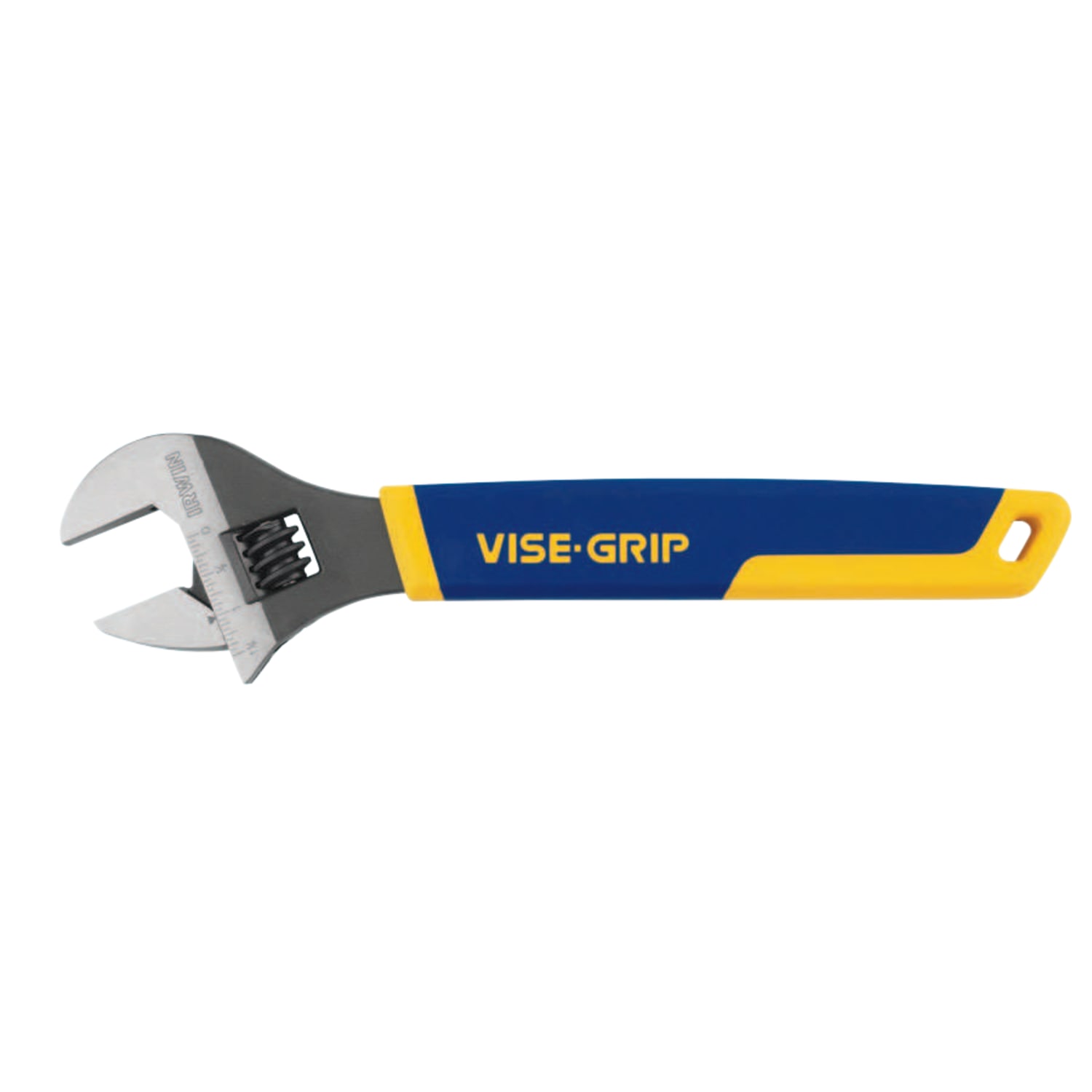 Vise-Grip Adjustable Wrenches, 12 in Long, 1-1/2 in Opening, Chrome