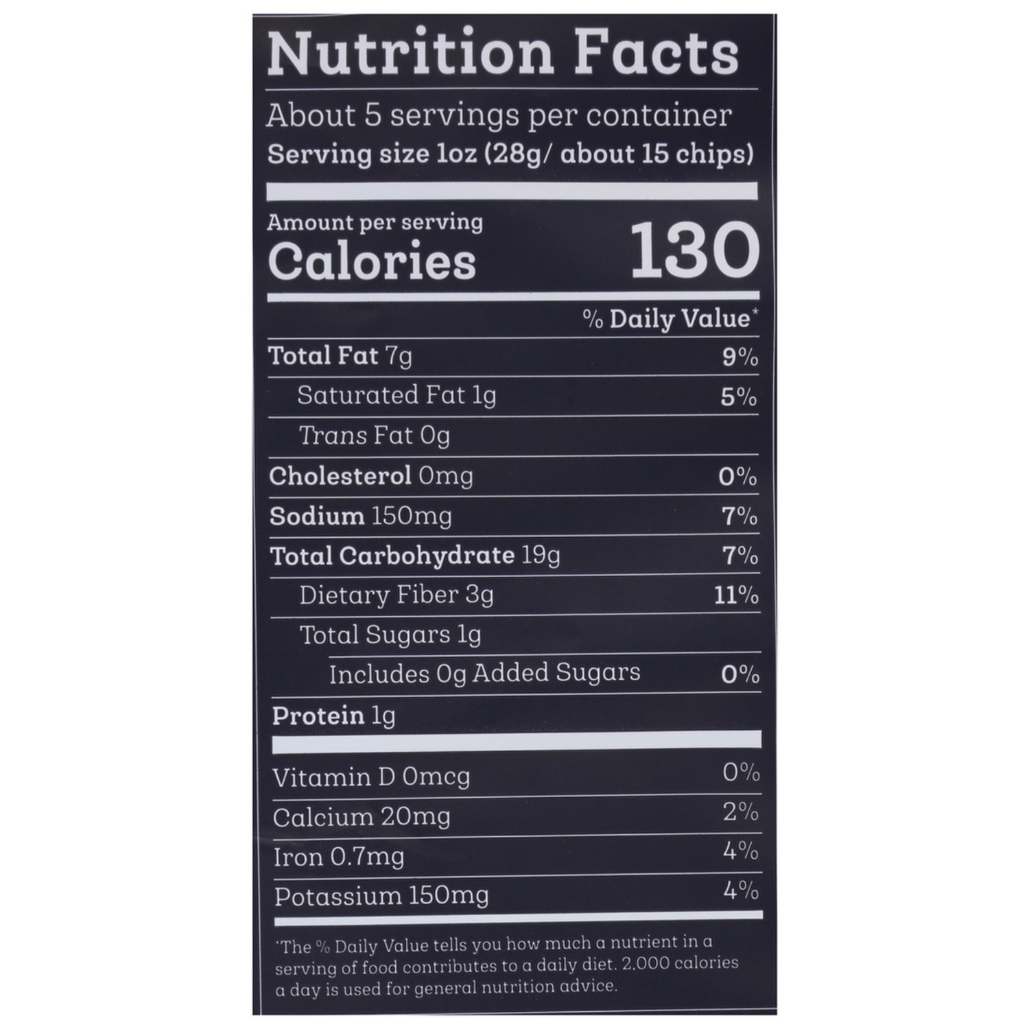 Siete Tortilla Chips, Sea Salt, 5 Oz, Total Qty 12 - Image 4