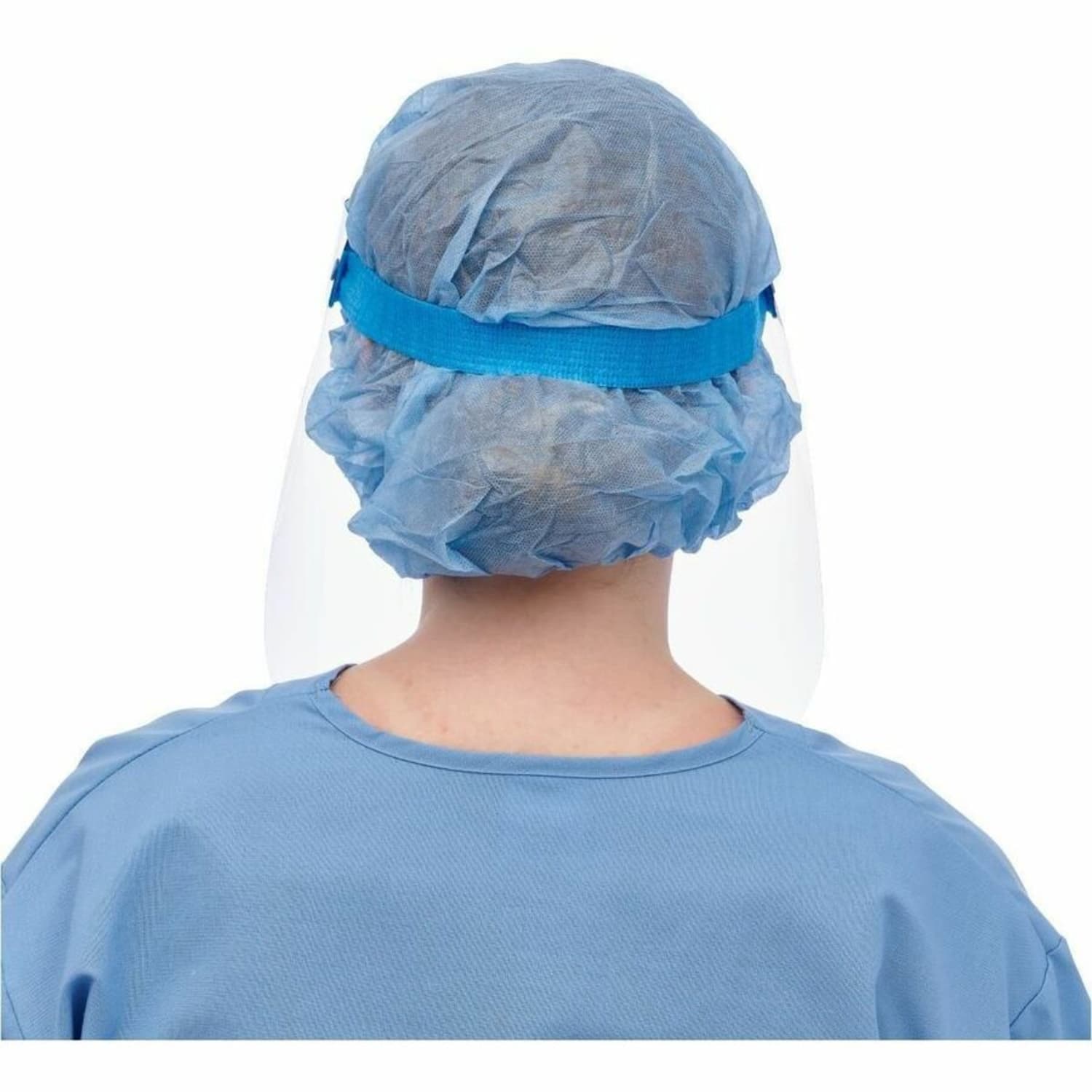 Medline Full-Length Face Shields, XL, Clear, Pack Of 40 Shields - Image 6