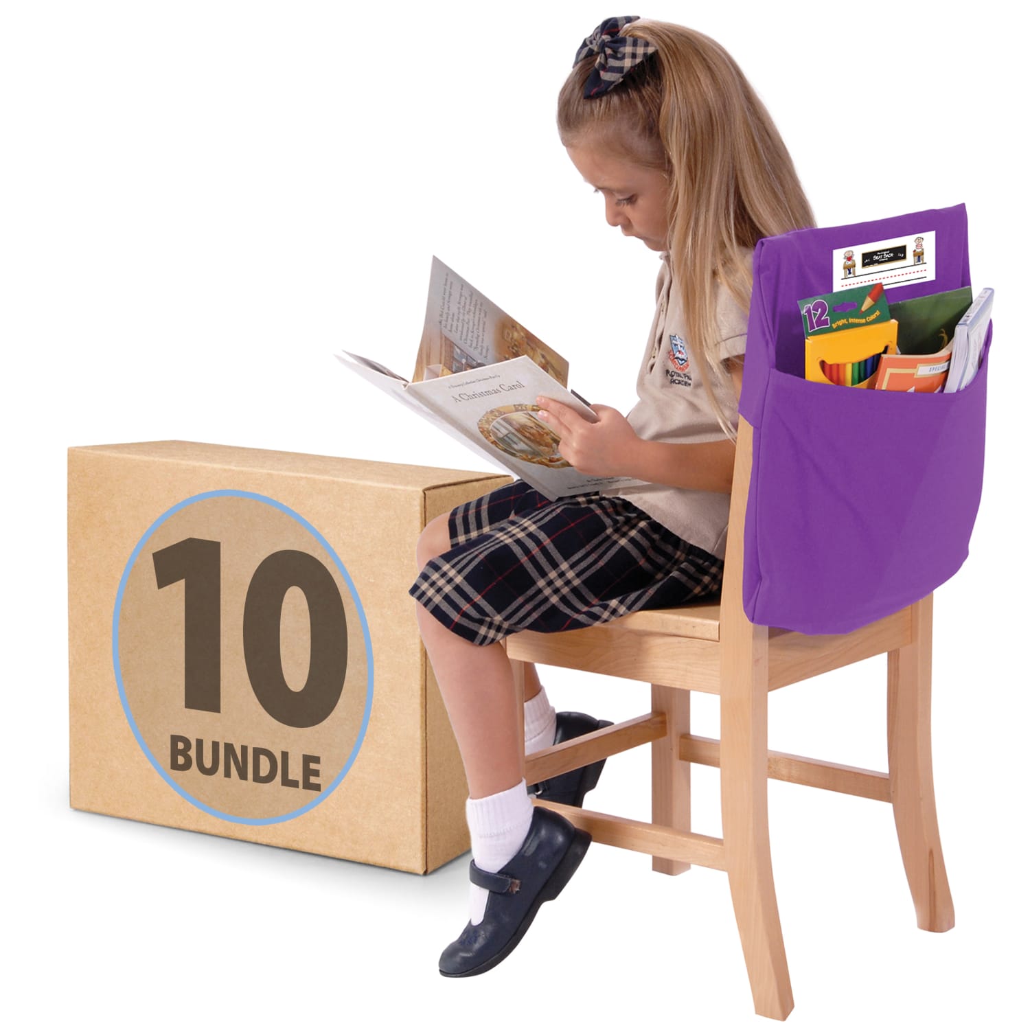 Victor Seat Sack Chair Pockets 14in x 12in Purple Bundle Of 10 Pockets PopularChairscom Victor Seat Sack Chair Pockets 14in x 12in Purple Bundle Of 10 Pockets PopularChairscom