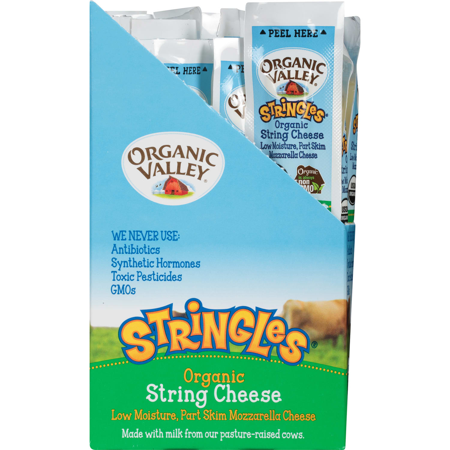 Organic Valley String Cheese, 1 Oz, Pack Of 24 Sticks - Image 5