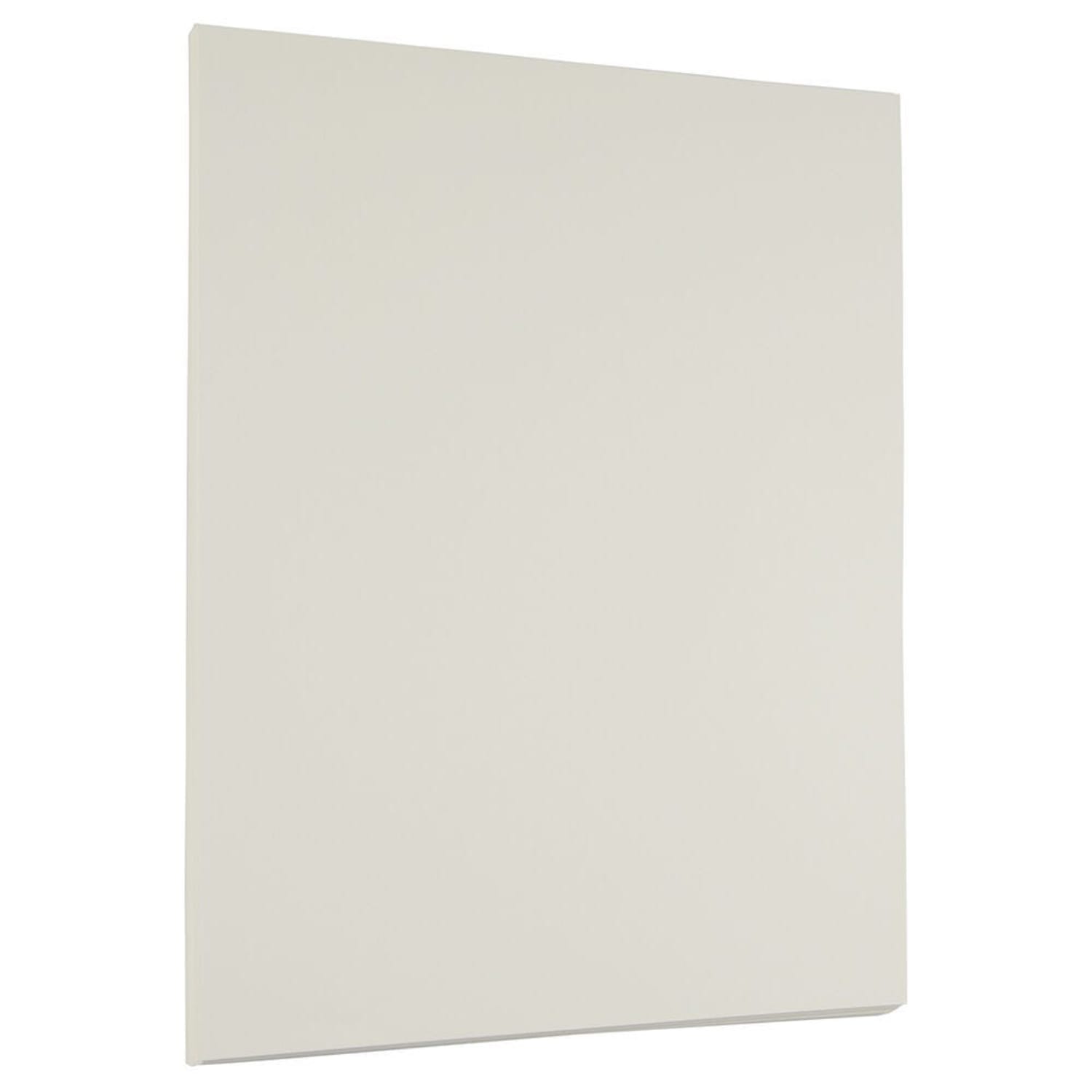 JAM Paper Letter Matte Paper, Natural White, Letter (8.5in x 11in), 100 Sheets Per Pack, 28 Lb