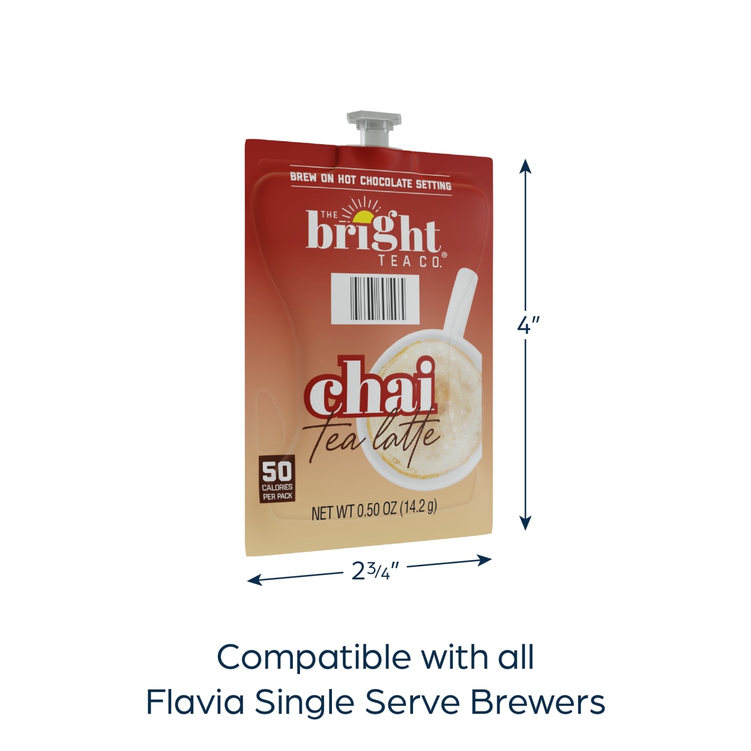 The Bright Tea Co. Chai Tea Latte Freshpacks, 0.5 Oz, Pack Of 72 Freshpacks - Image 5