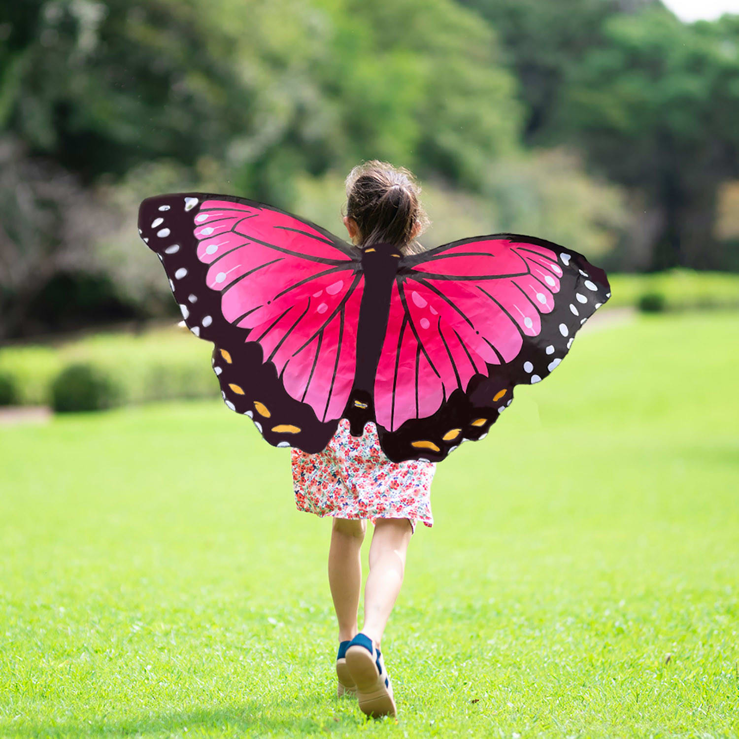 Insect Lore Dress-Up Butterfly Wings Morpho, Pink, Pack Of 3 - Image 4
