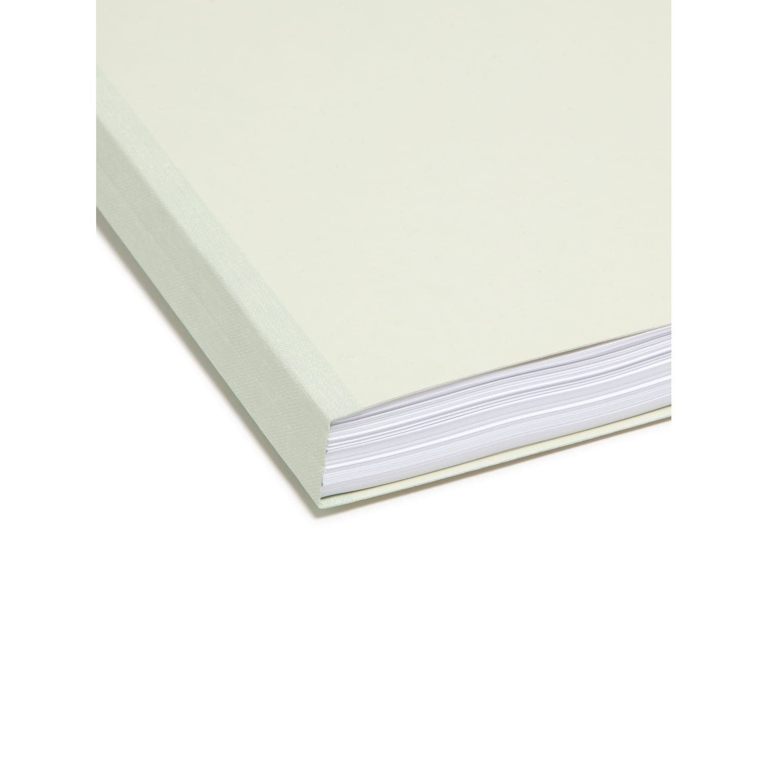 Smead Pressboard Top-Tab Folders, 1/3 Cut, 14 3/4in x 9 1/2in, Gray/Green, Pack Of 25 - Image 6